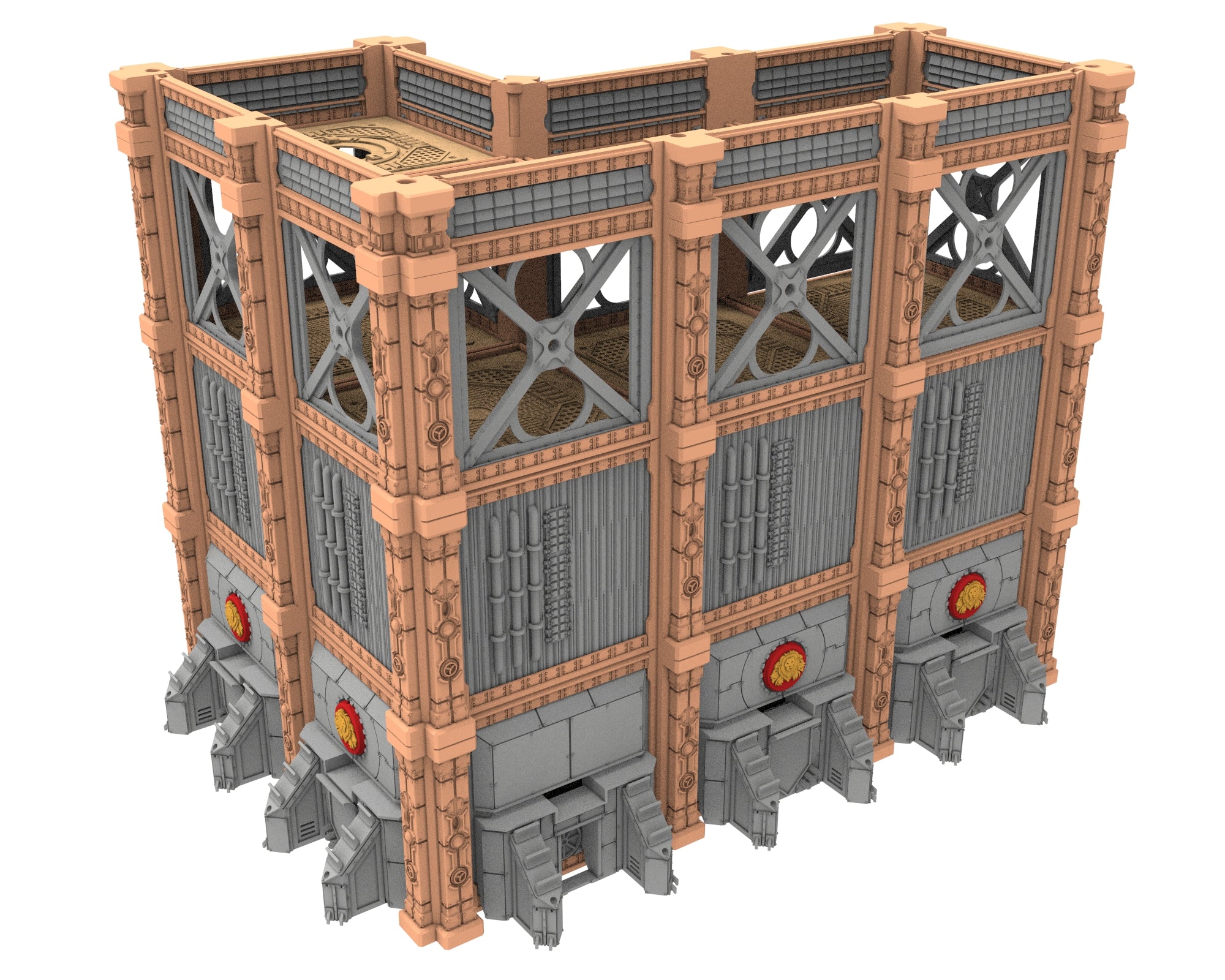 Damocles City Builder - Military Base - Modular Buildings & Full Biome