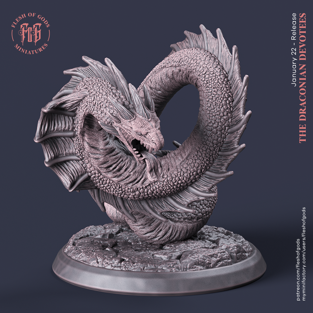 The Draconian Devotees - Draconian Serpent - Flesh of Gods