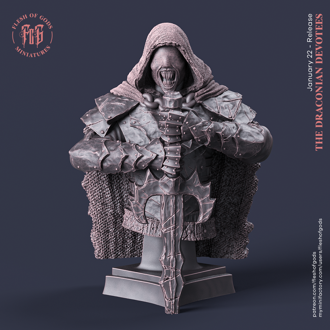 The Draconian Devotees - The Fade Bust - Flesh of Gods