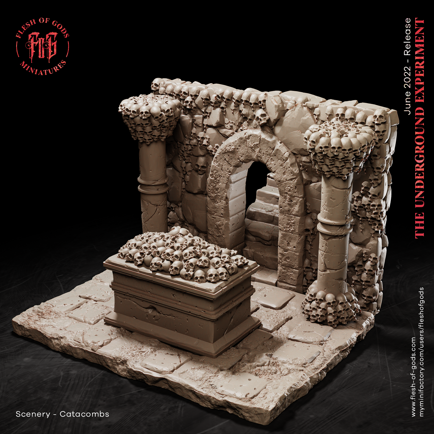 The Underground Experiment - Catacombs - Flesh of Gods