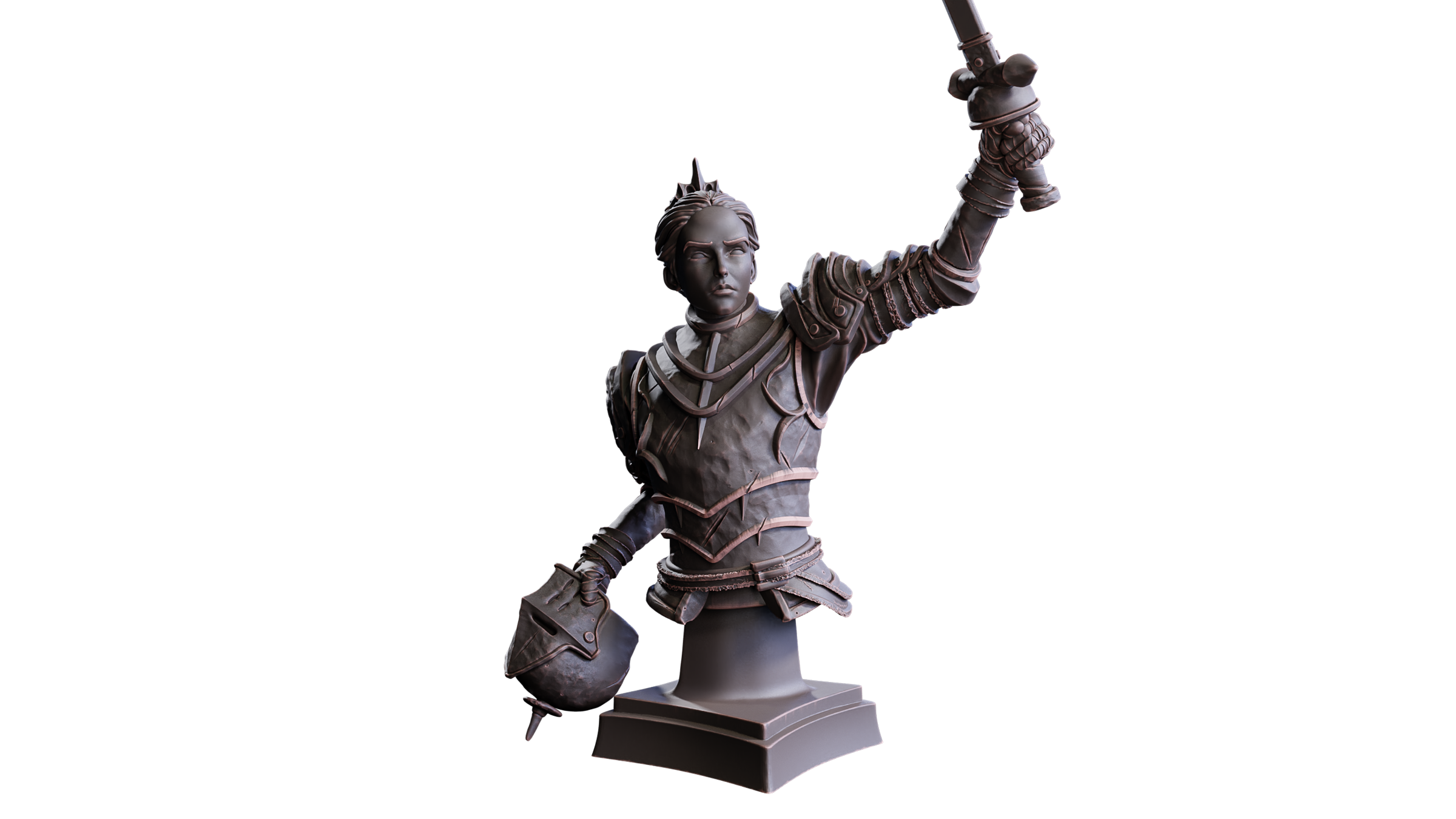 Hallowed Be Thy Evil Vol. 2 - Coliseum Queen Bust - Flesh of Gods