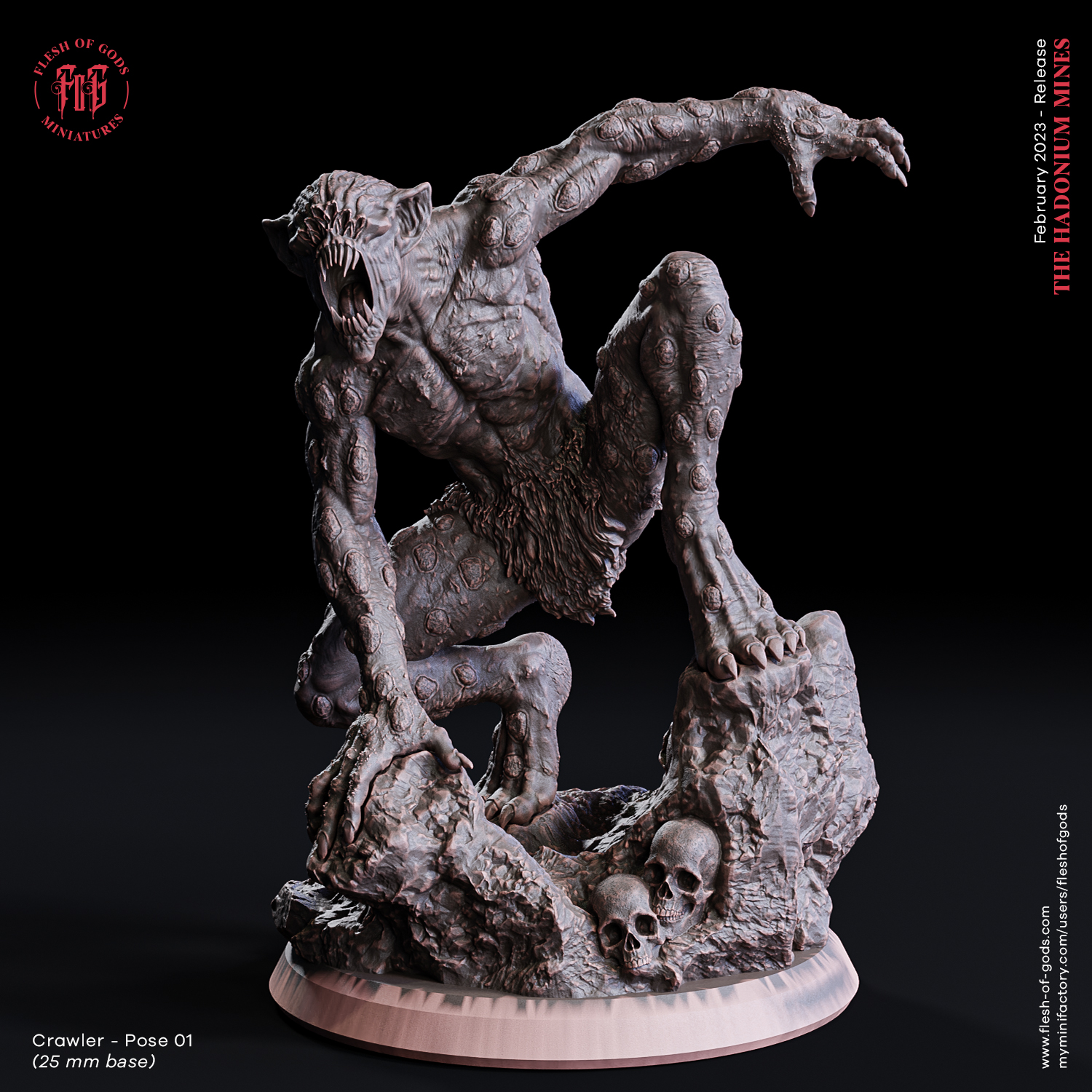 The Hadonium Mines - Crawler 01 - Flesh of Gods