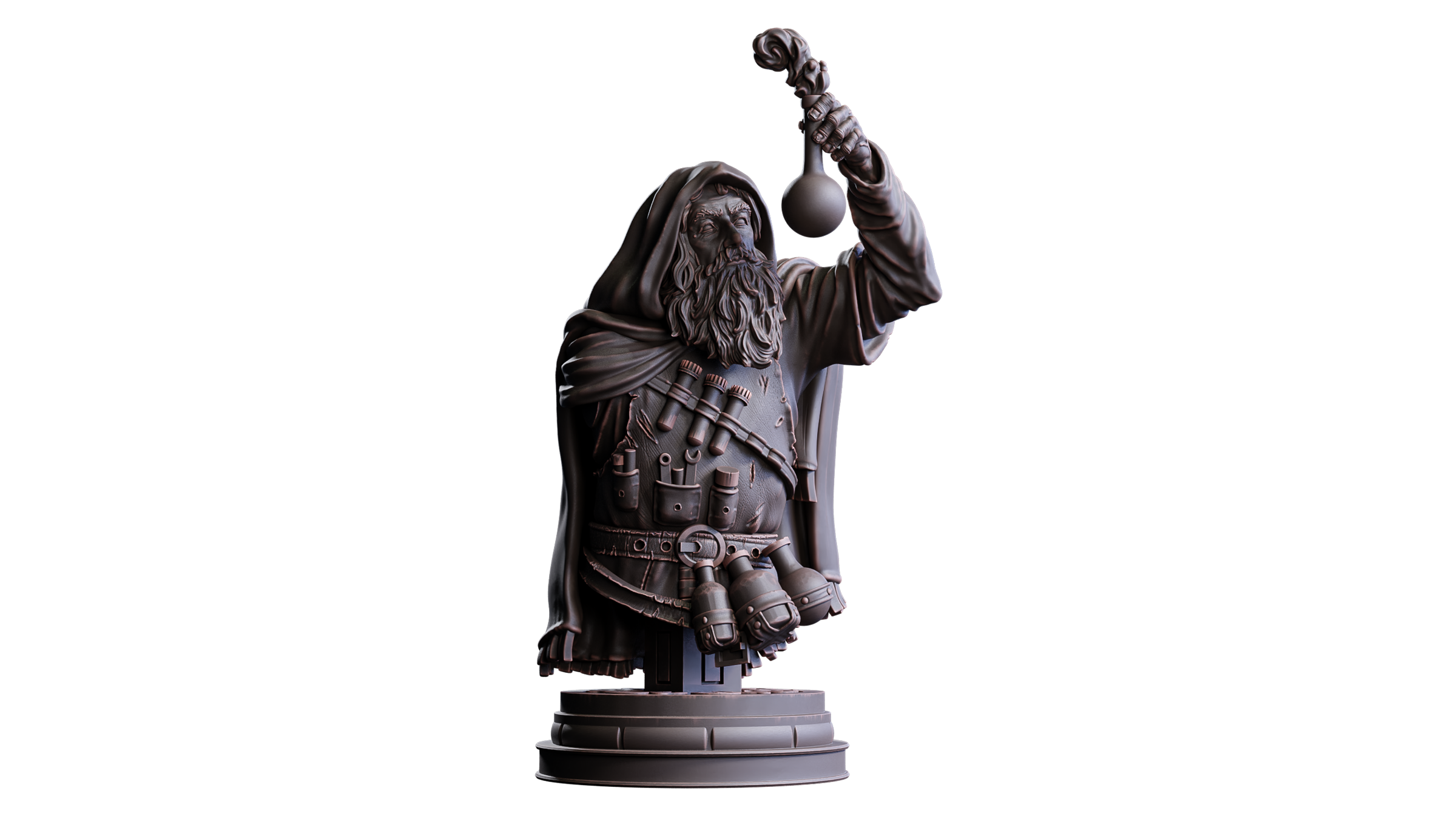 The Forsaken Grove - Exiled Alchemist Bust - Flesh of Gods