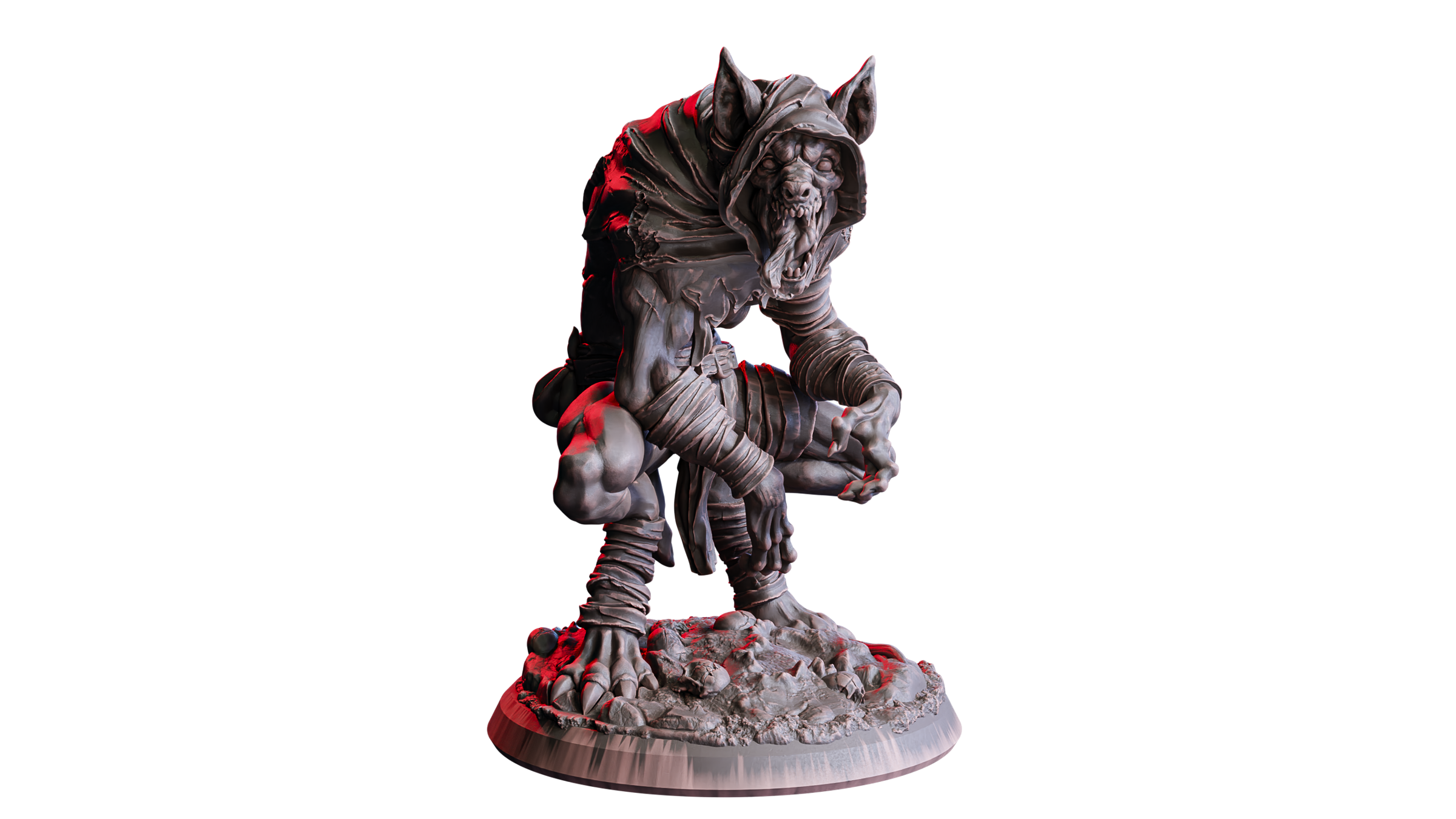 Nightmarish Parade - Red Hood Gnoll 01 - Flesh of Gods