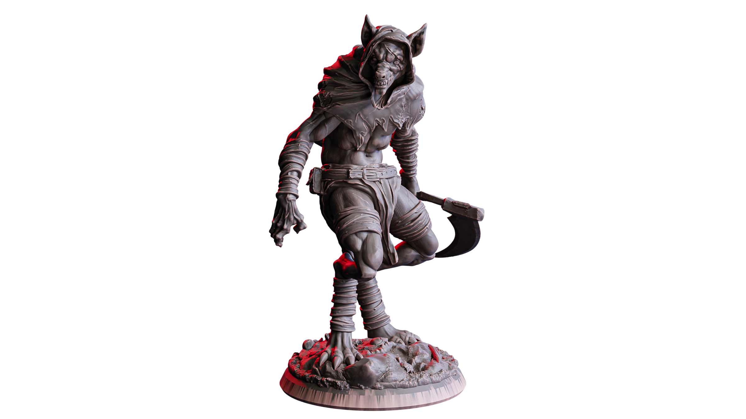 Nightmarish Parade - Red Hood Gnoll 02 - Flesh of Gods