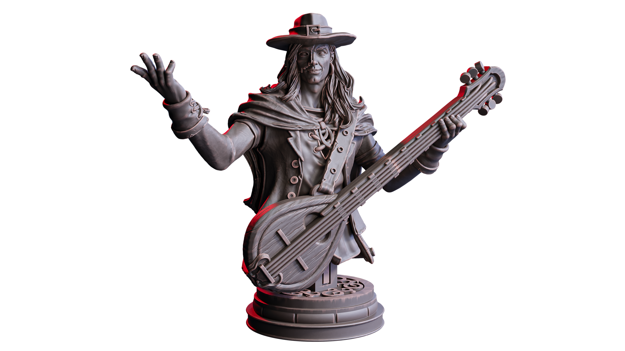 Nightmarish Parade - Jacq Leroux, Resident Bard — Bust - Flesh of Gods