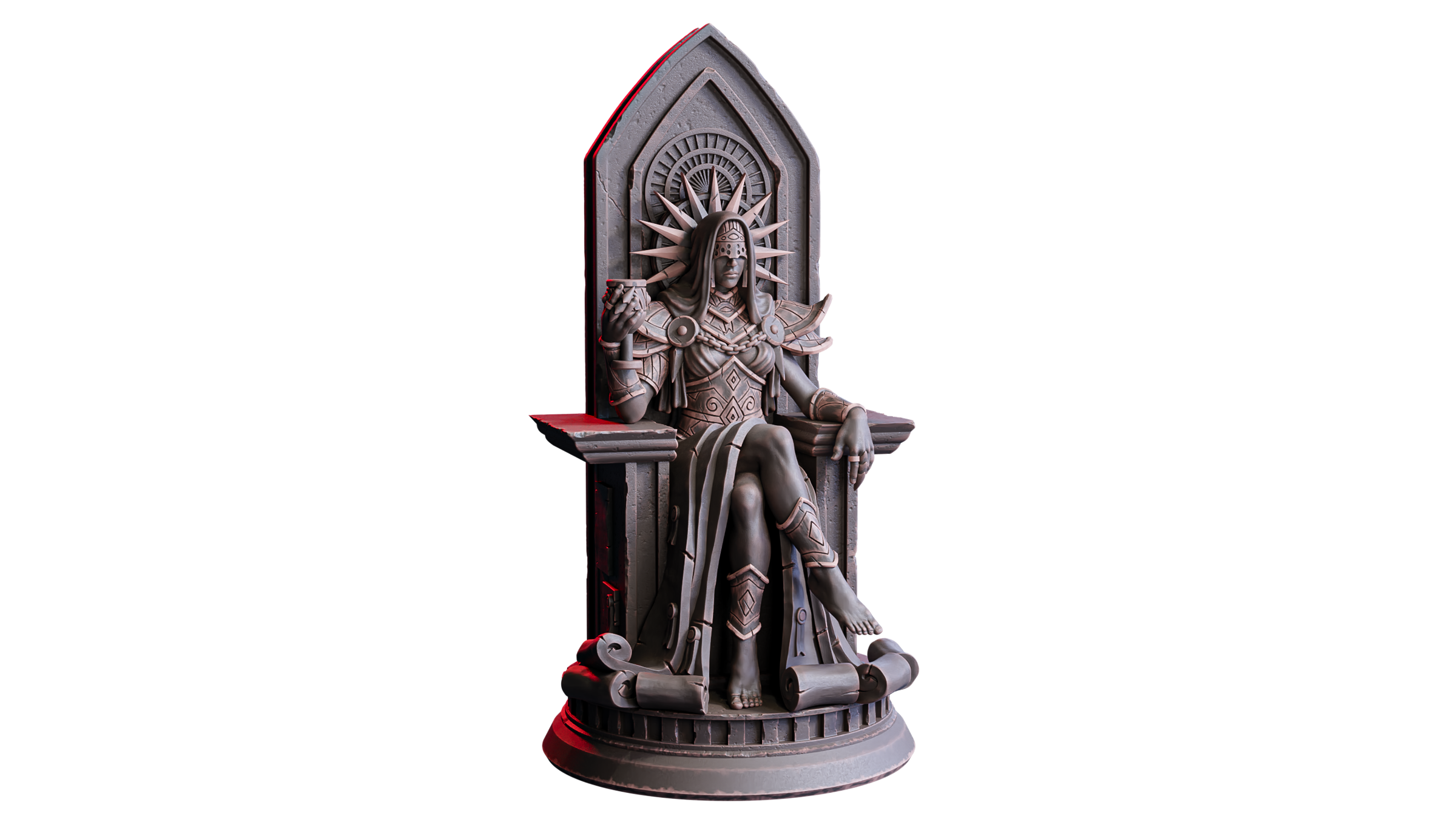 A Clash of Faith and Fate - High Priestess, Order of the Fateful Saints - Flesh of Gods