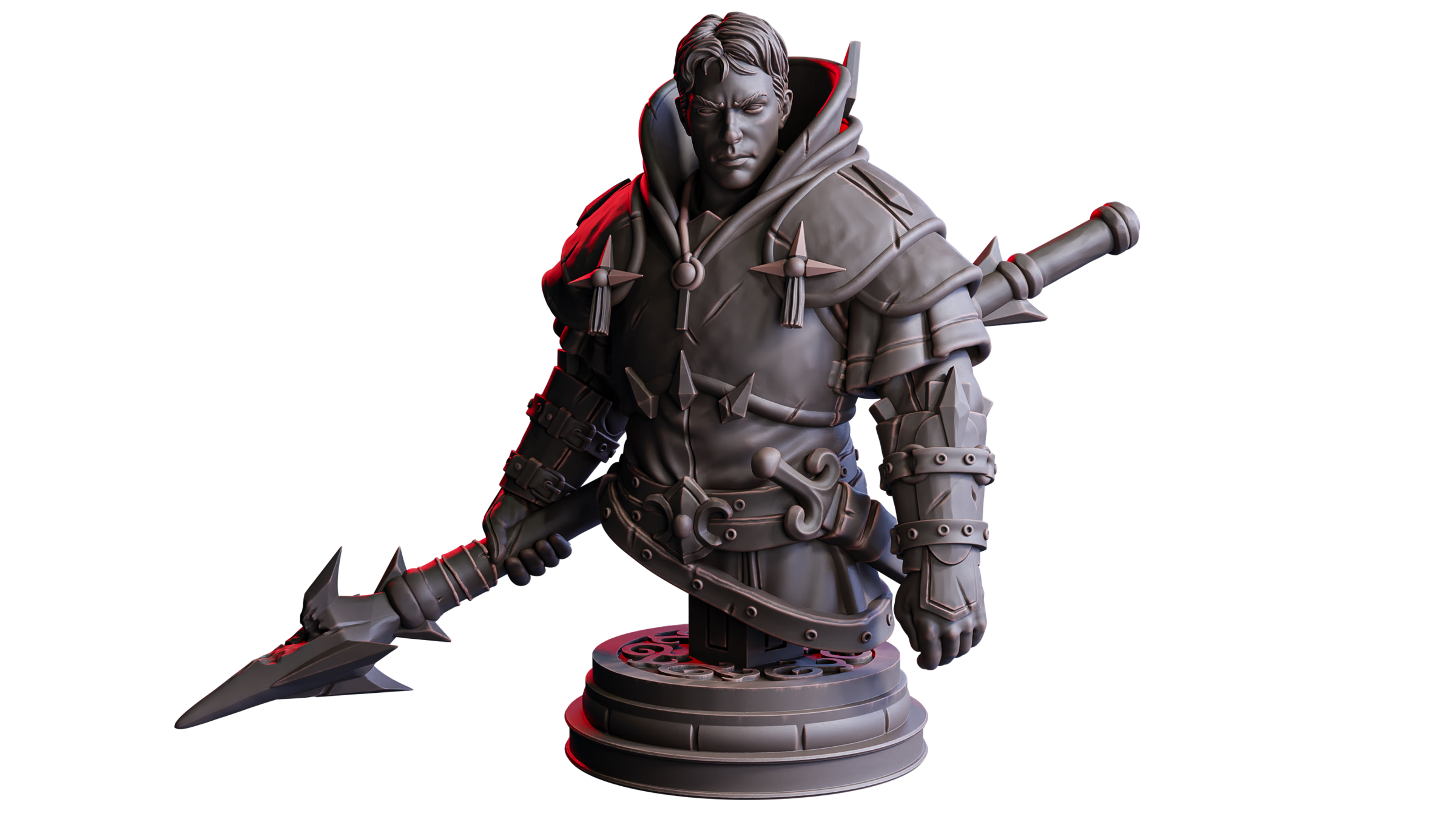 A Clash of Faith and Fate - Paul Santos, Fate’s Herald — Bust - Flesh of Gods
