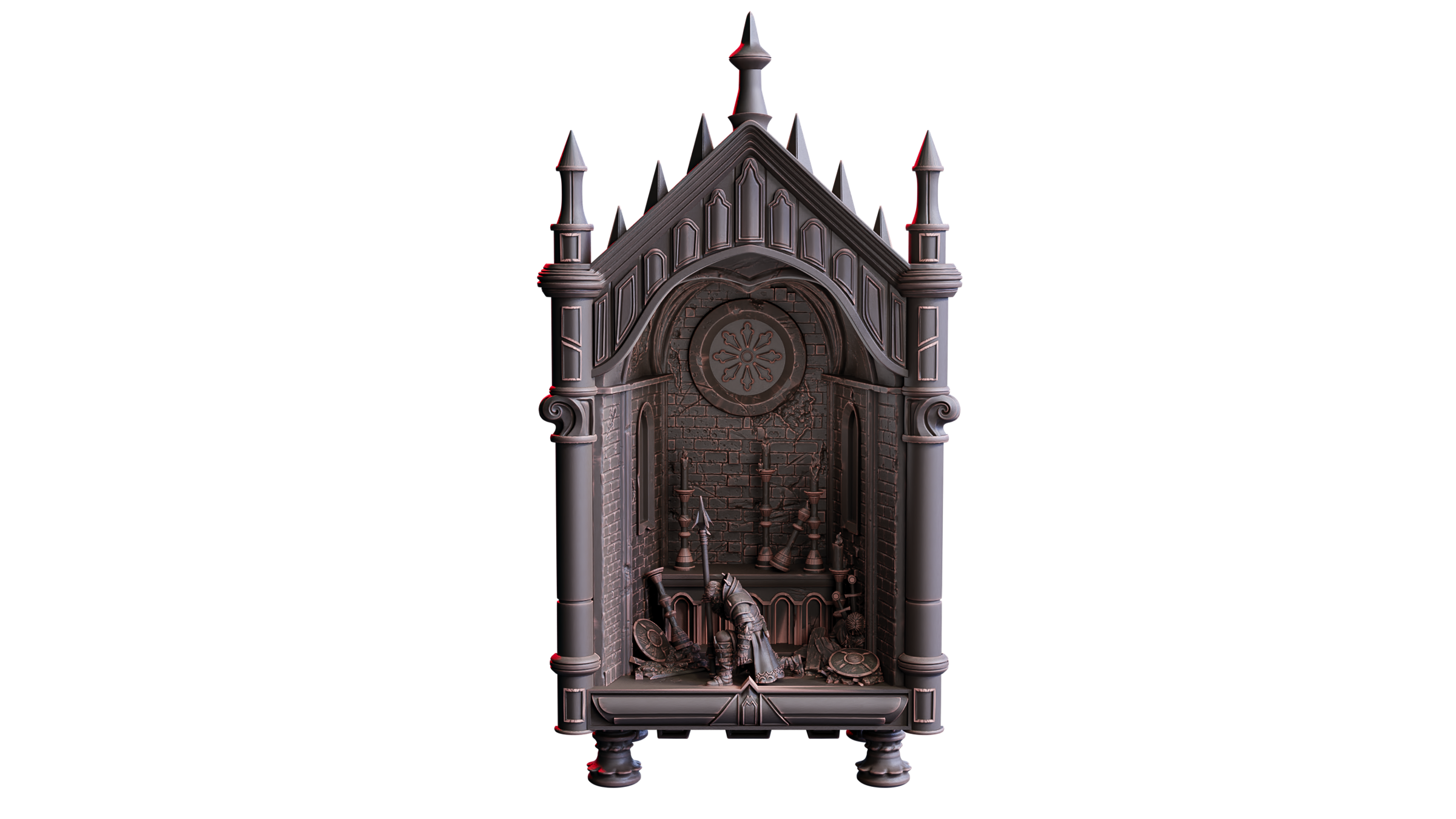 A Clash of Faith and Fate - The Last Vigil — Diorama - Flesh of Gods