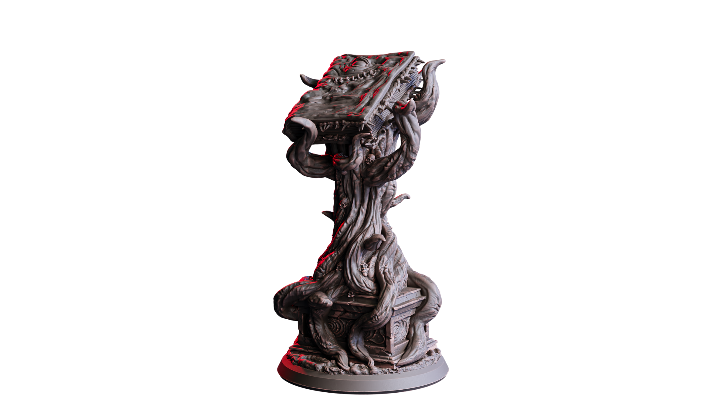 Spellbound Apocalypse - Arkanum, Living Spellbook - Closed - Flesh of Gods