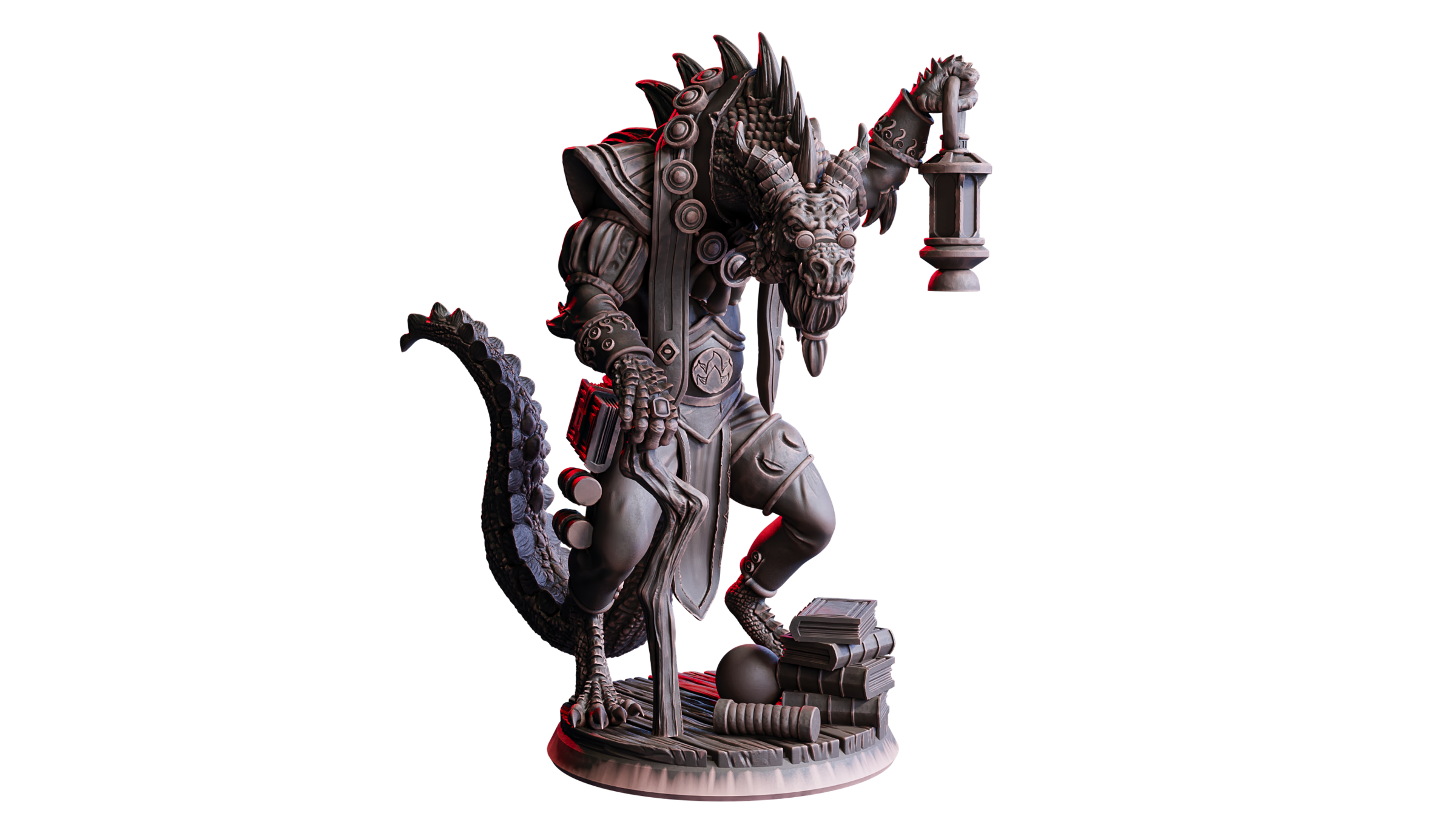 Spellbound Apocalypse - Roark, Dragonborn Scholar - Flesh of Gods