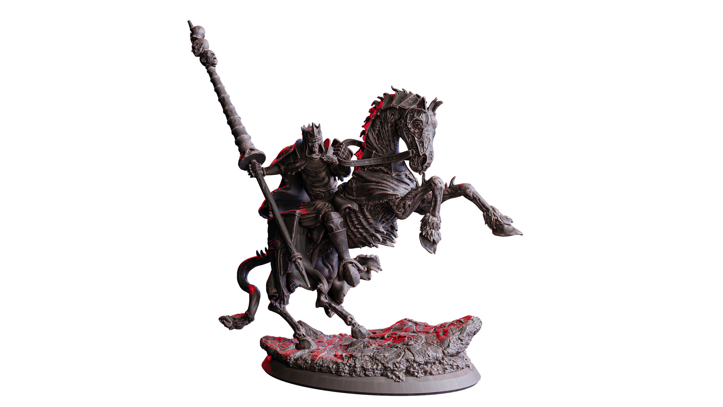 The Unholy Crusade - General of Famine - Mounted - Flesh of Gods