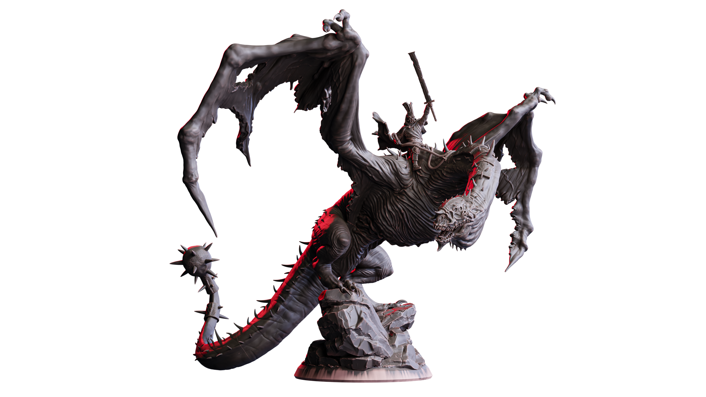 The Unholy Crusade - General of War - Mounted - Flesh of Gods