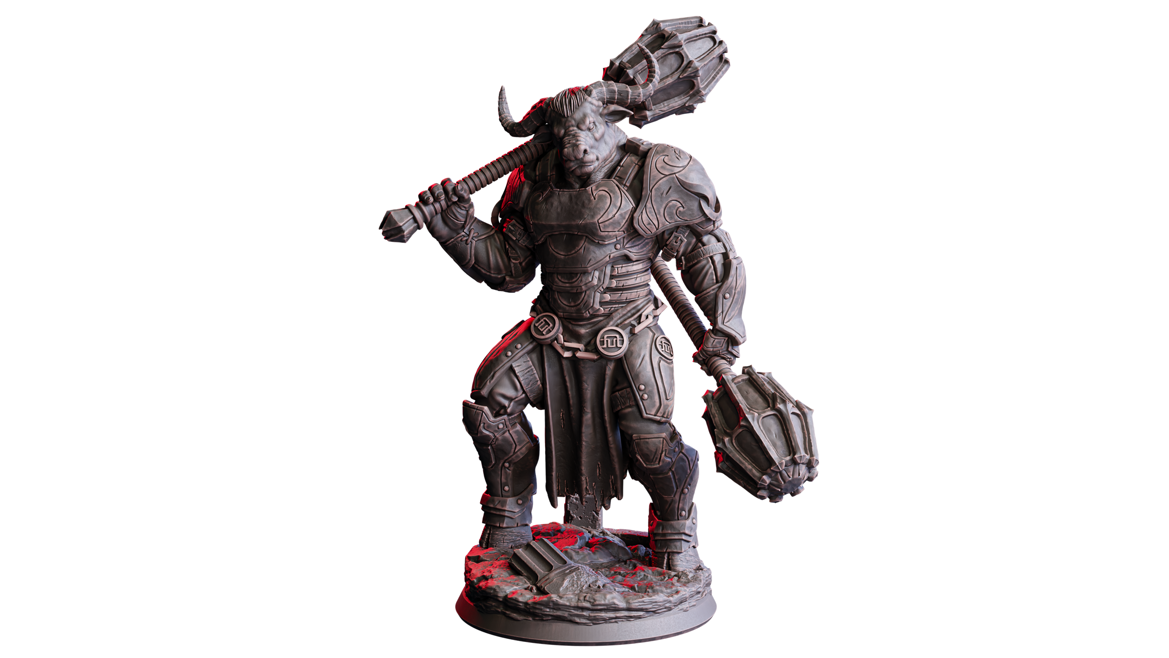 The Unholy Crusade - Brumak, Minotaur Warlord - Flesh of Gods
