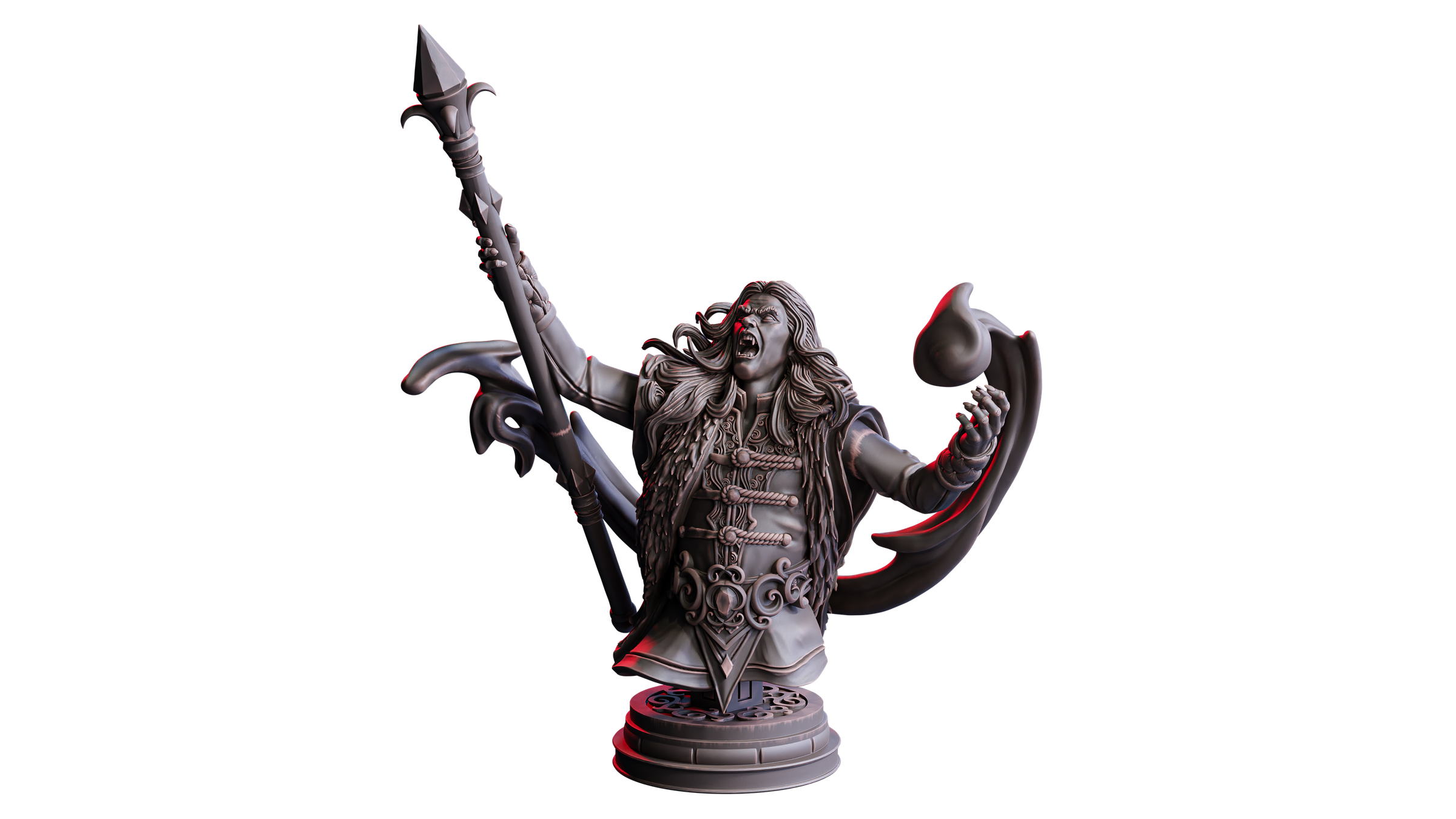 Tiberian, Crimson Sage (Bust) — Flesh of Gods