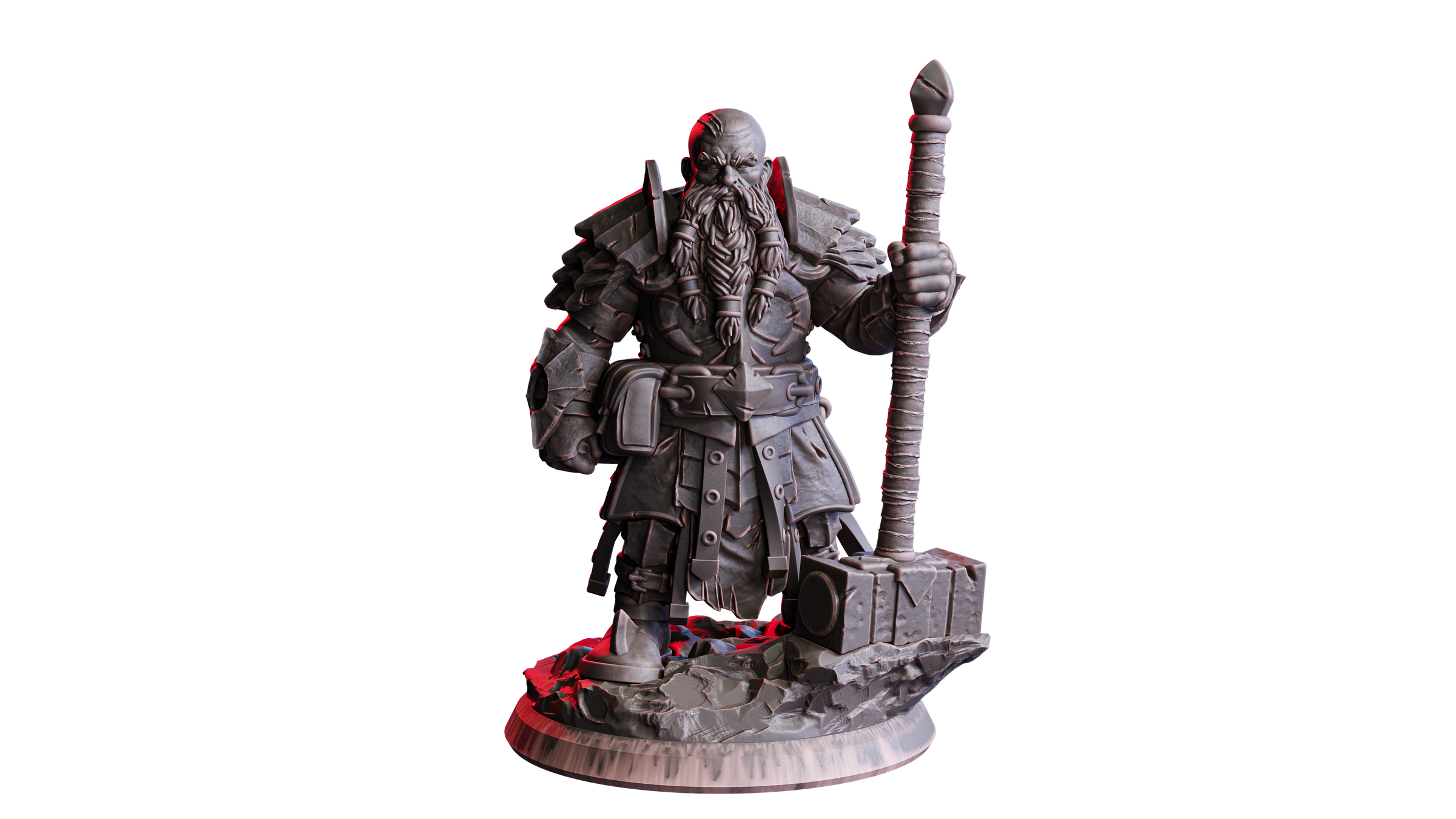 Kadrus, Dwarven Paladin — Flesh of Gods
