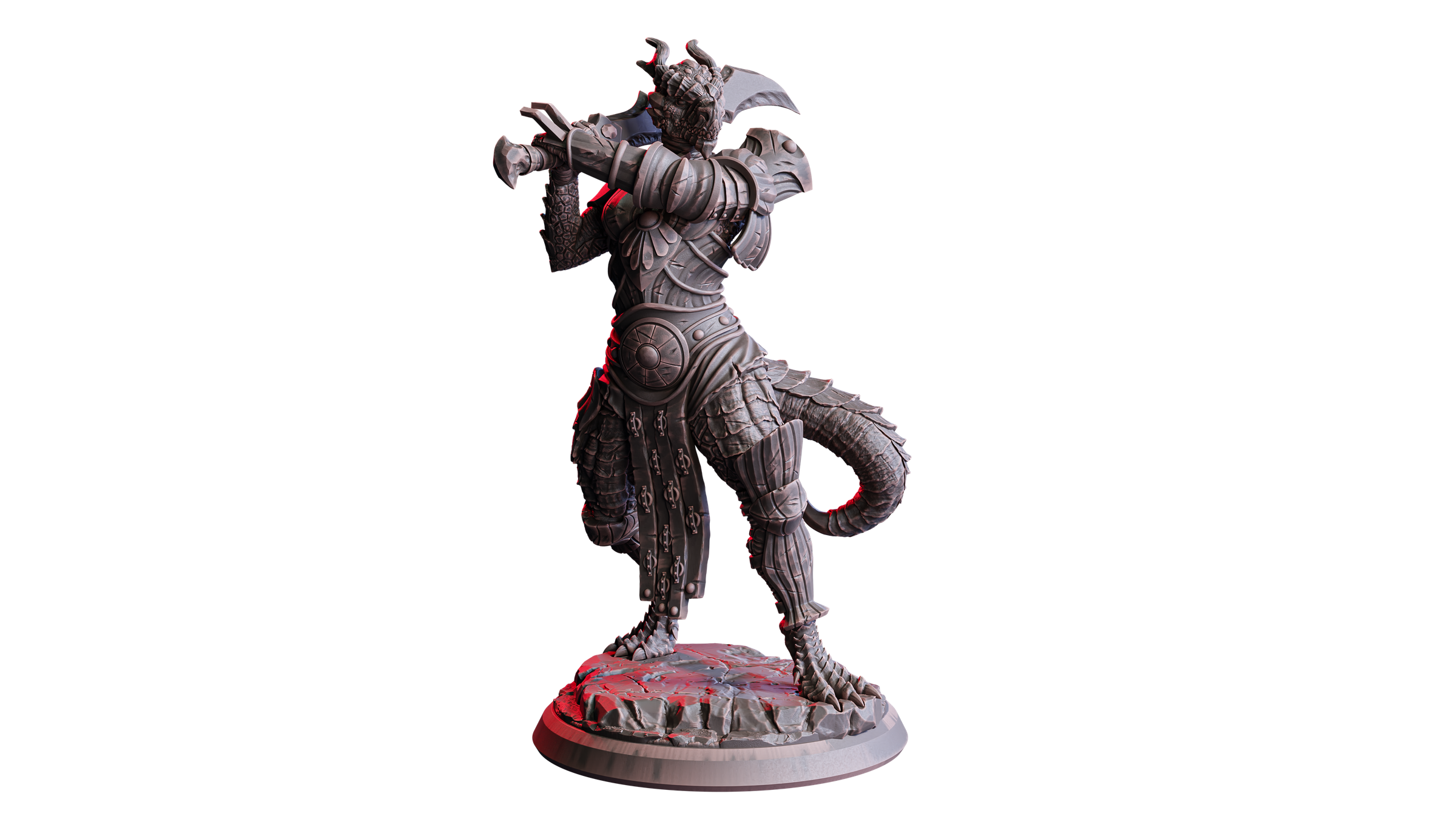 Zari, Lava Gladiator — Flesh of Gods