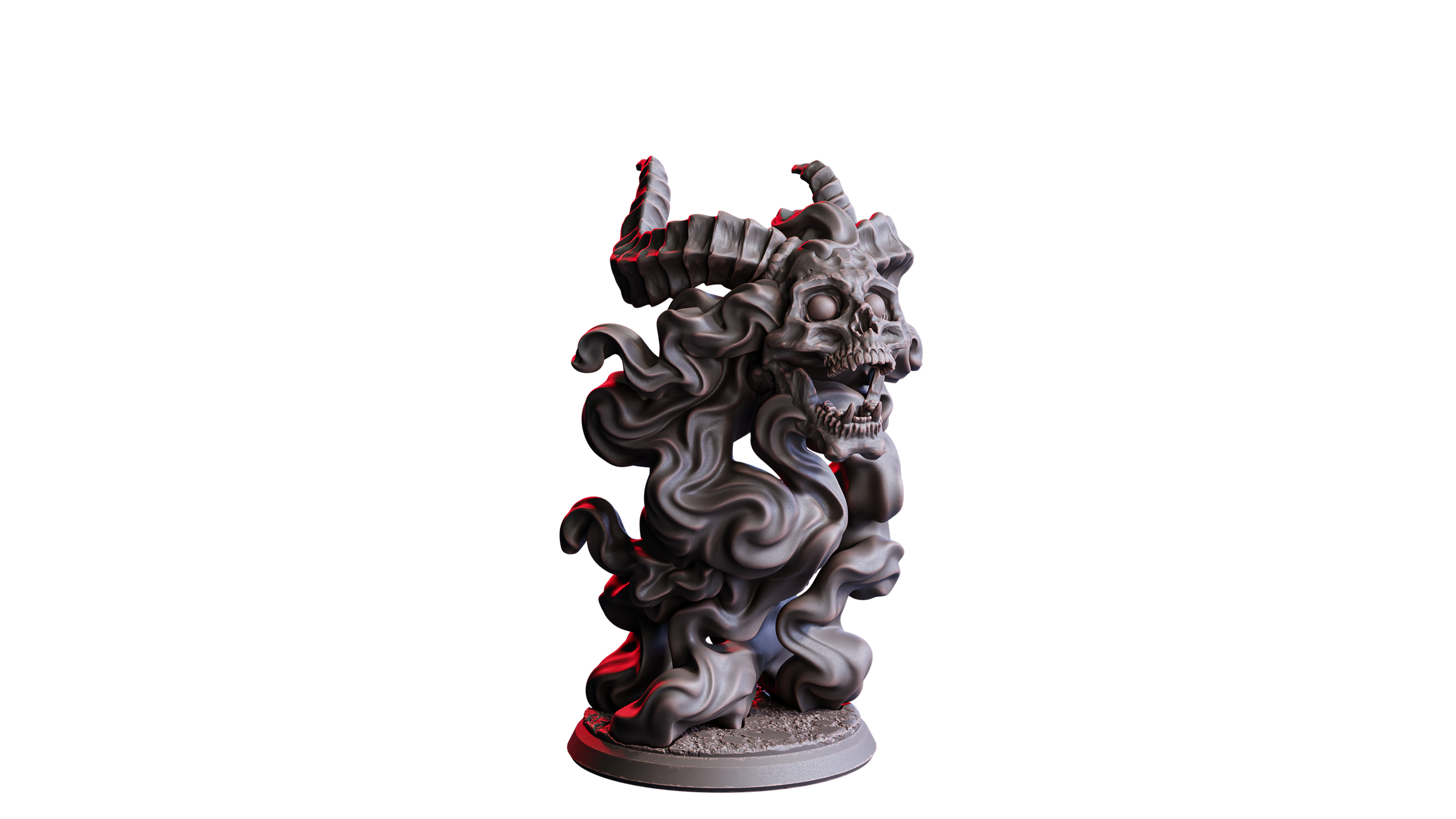 Giant Flameskull 01 — Flesh of Gods