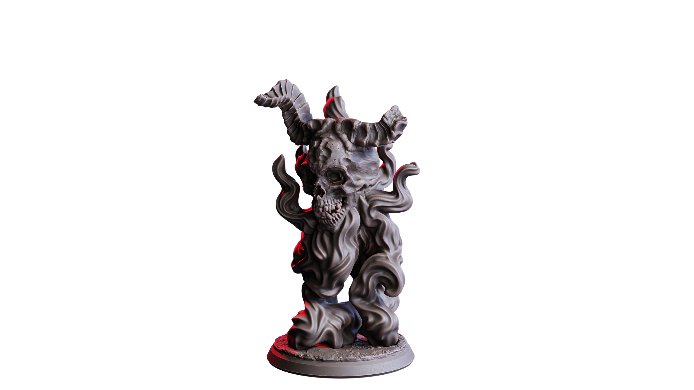 Giant Flameskull 02 — Flesh of Gods