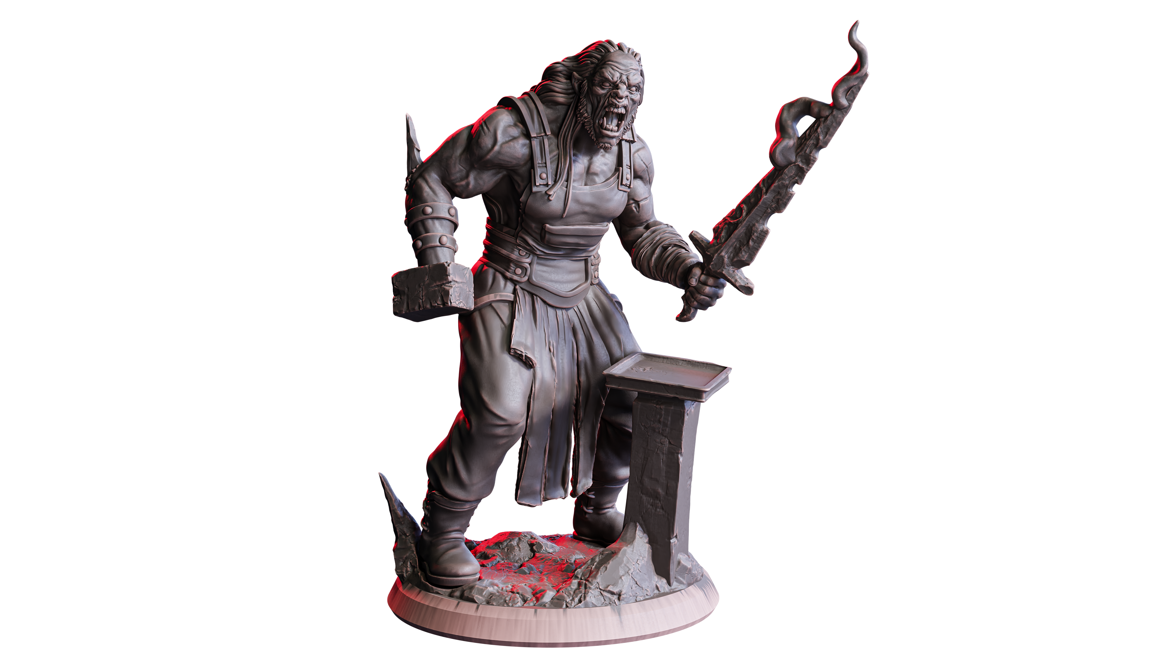 Orc Blacksmith — Flesh of Gods