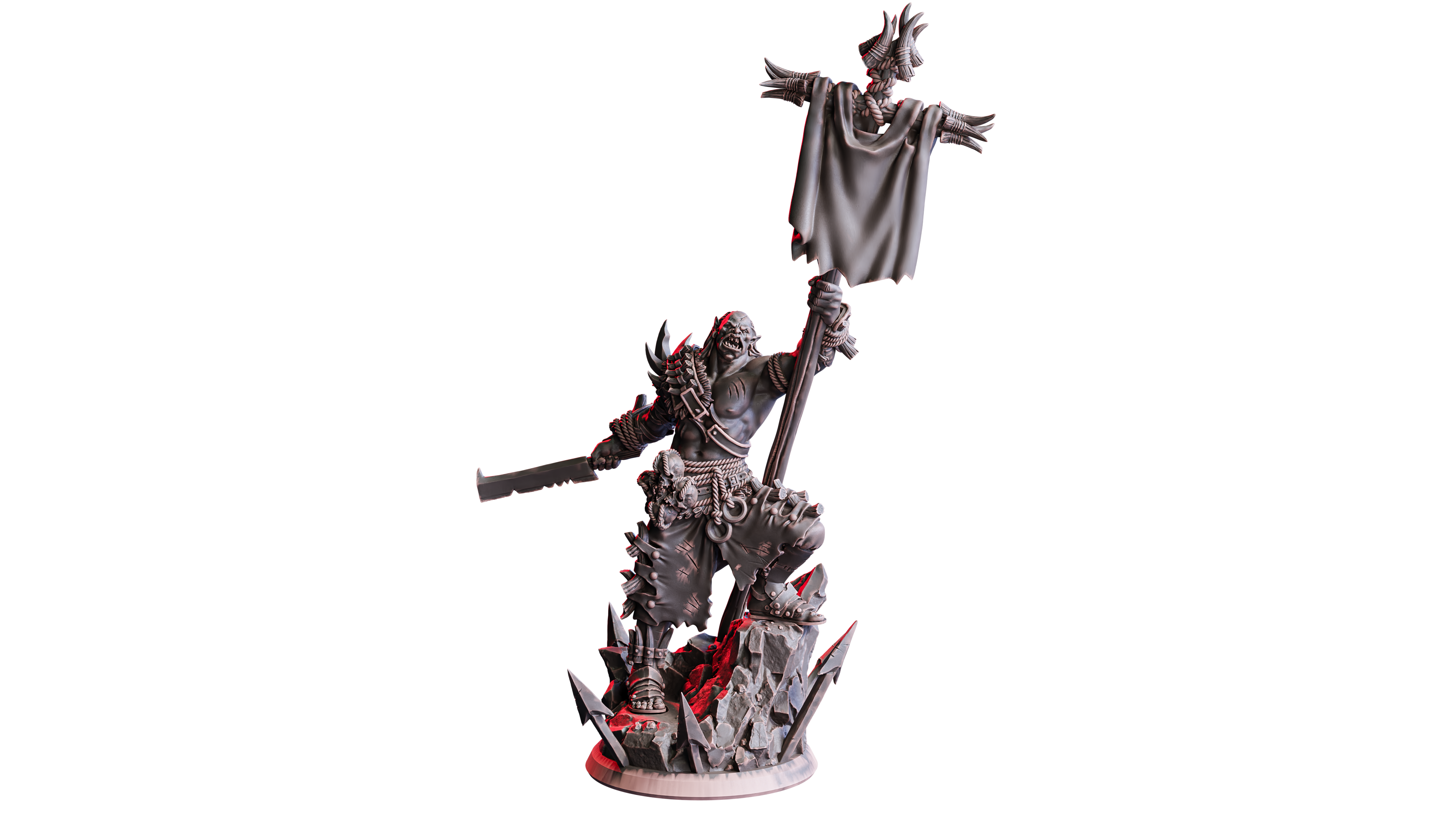 Dark Banner Bearer — Flesh of Gods