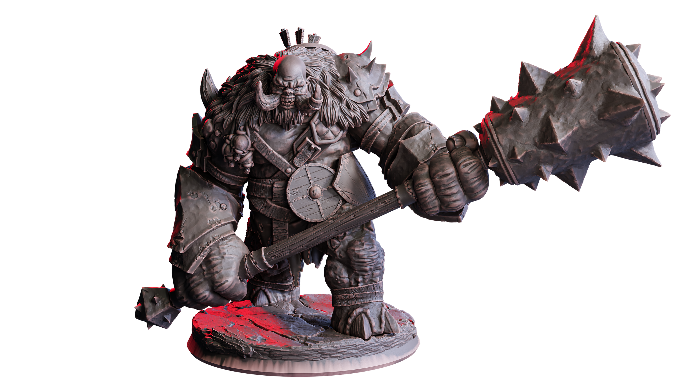 Armored Mountain Troll — Flesh of Gods