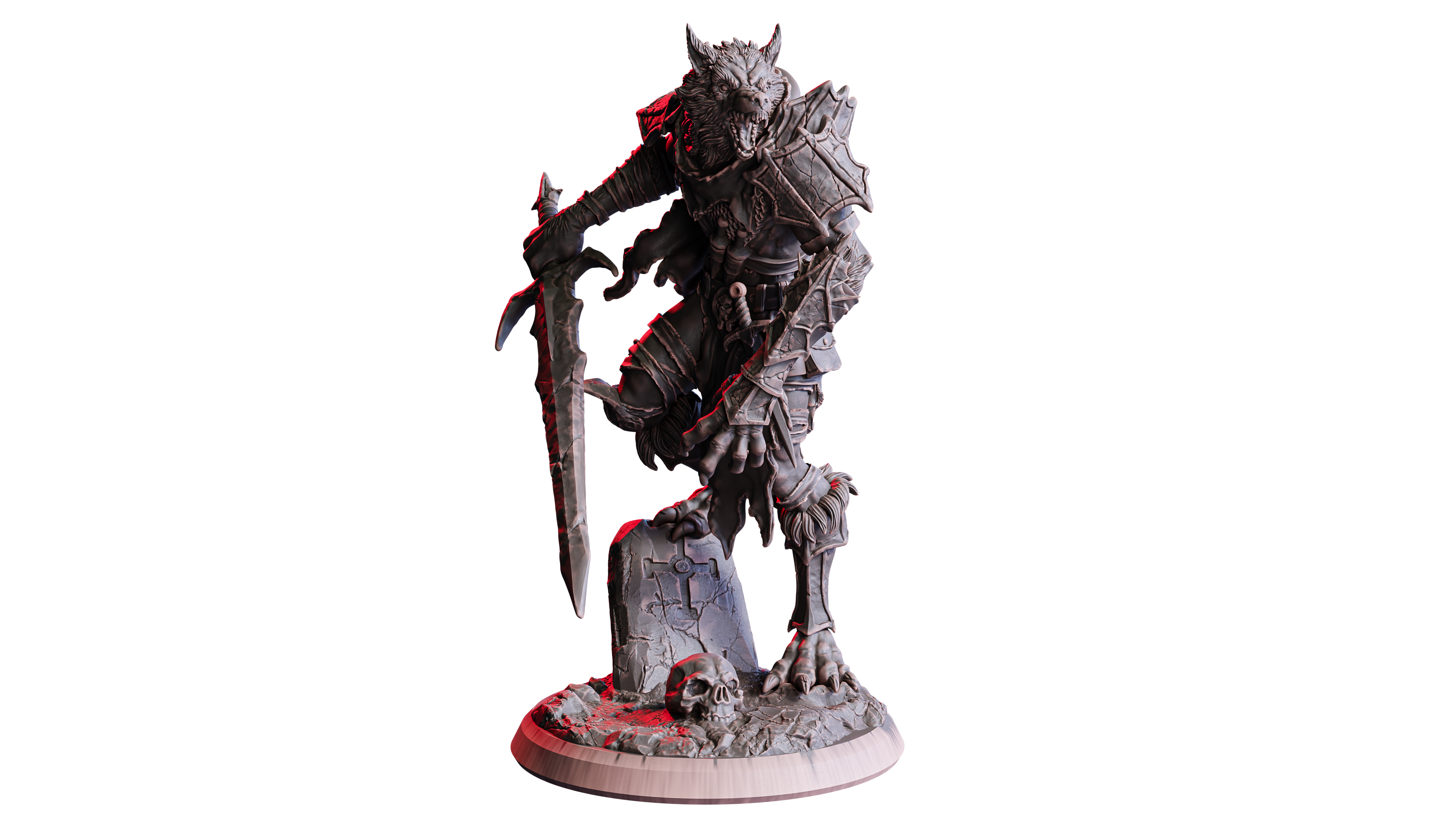 Redjaw, Werewolf Warlord — Flesh of Gods
