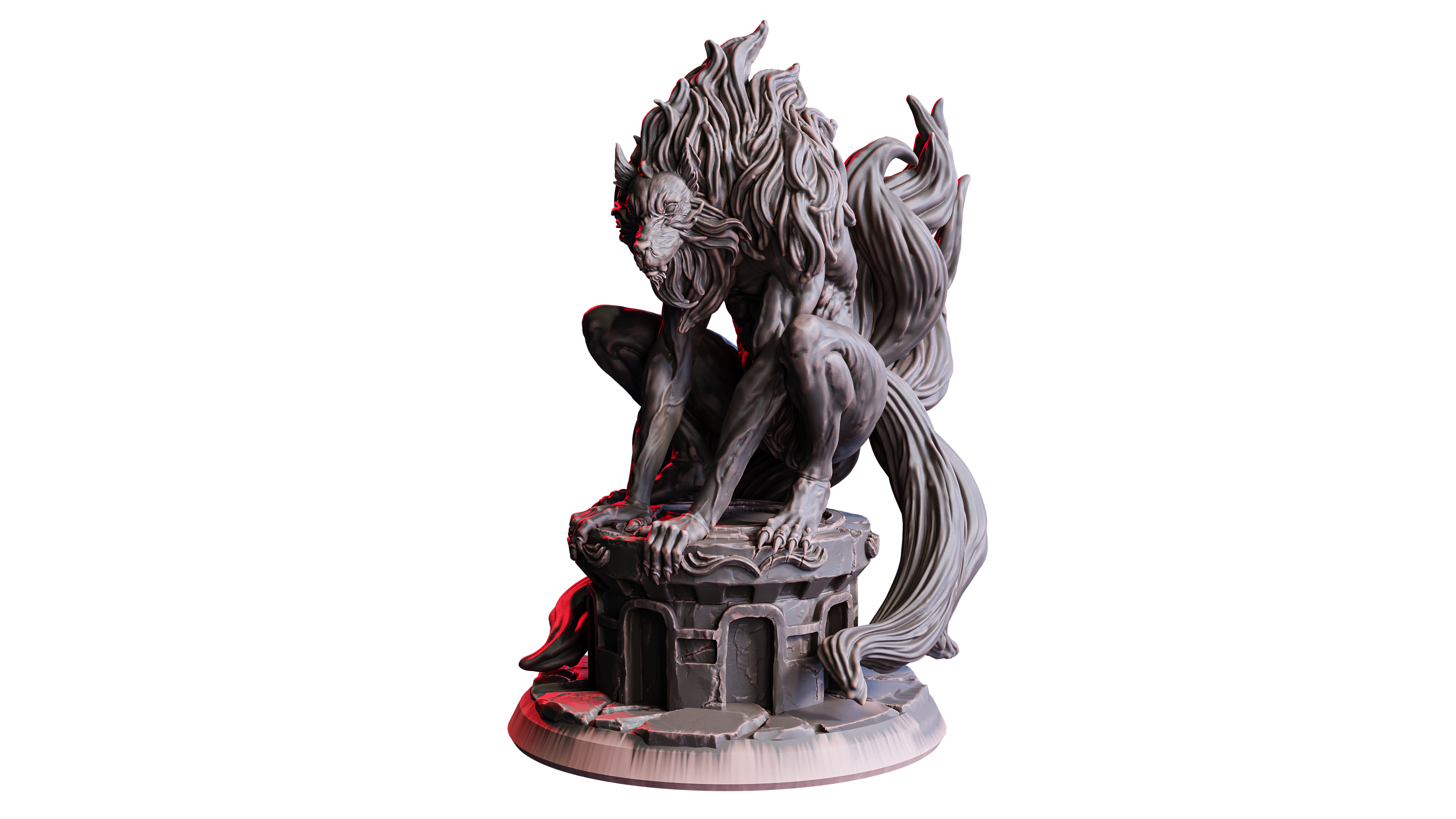 Nine-Tailed Wolf — Flesh of Gods