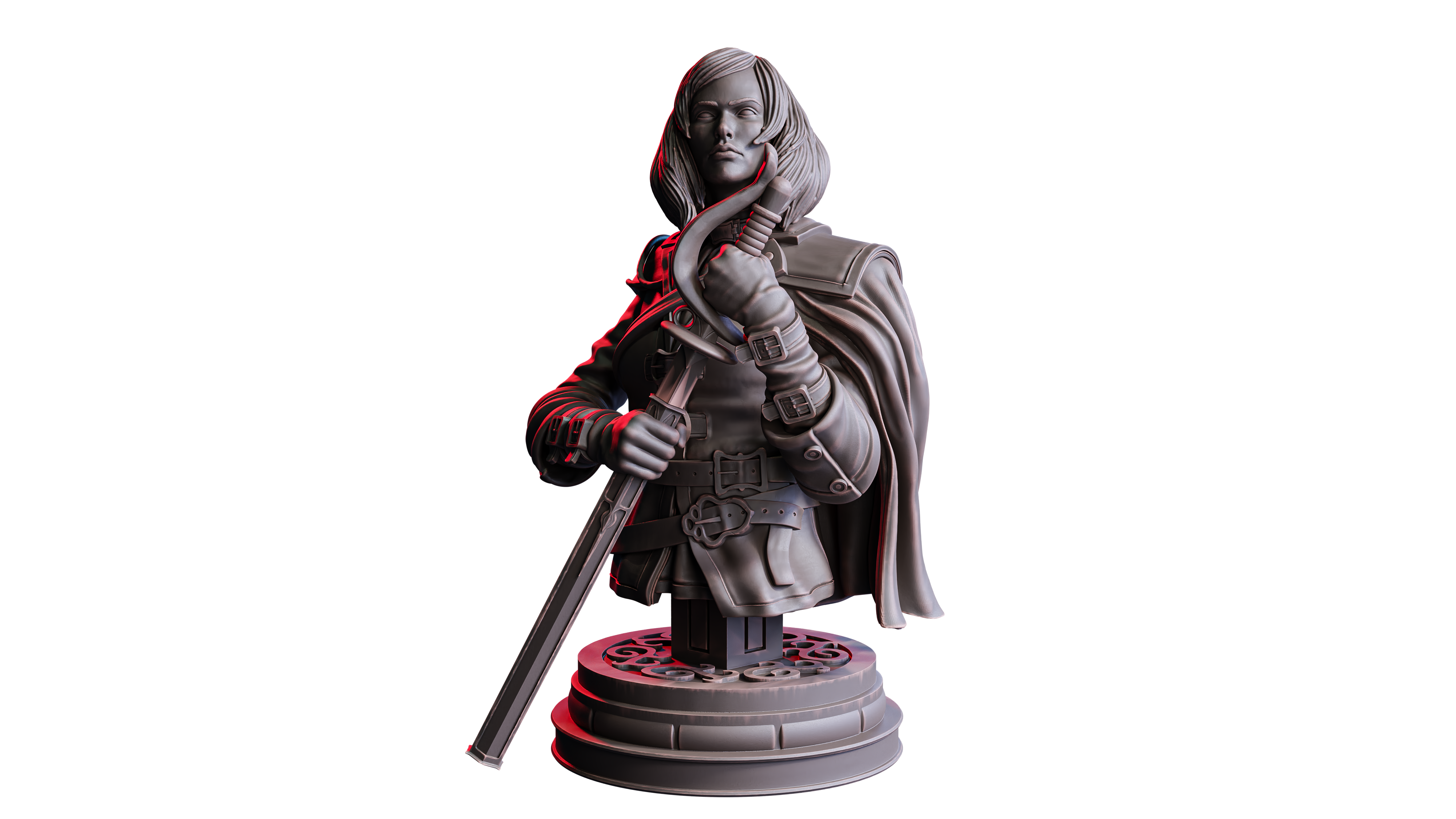 Eva, Eclipse Blade (Bust) — Flesh of Gods