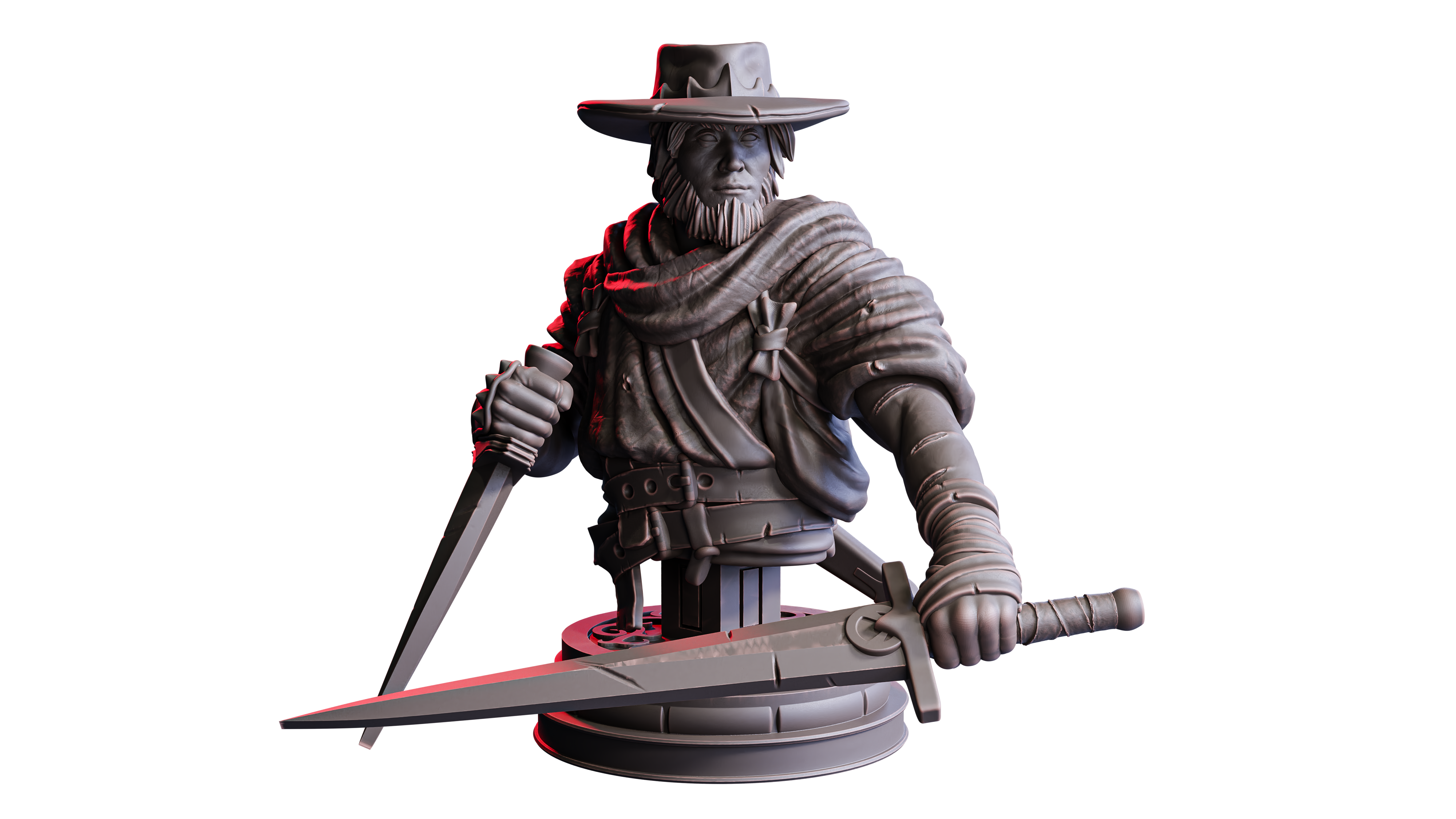Naru, Fury Hunter (Bust) — Flesh of Gods