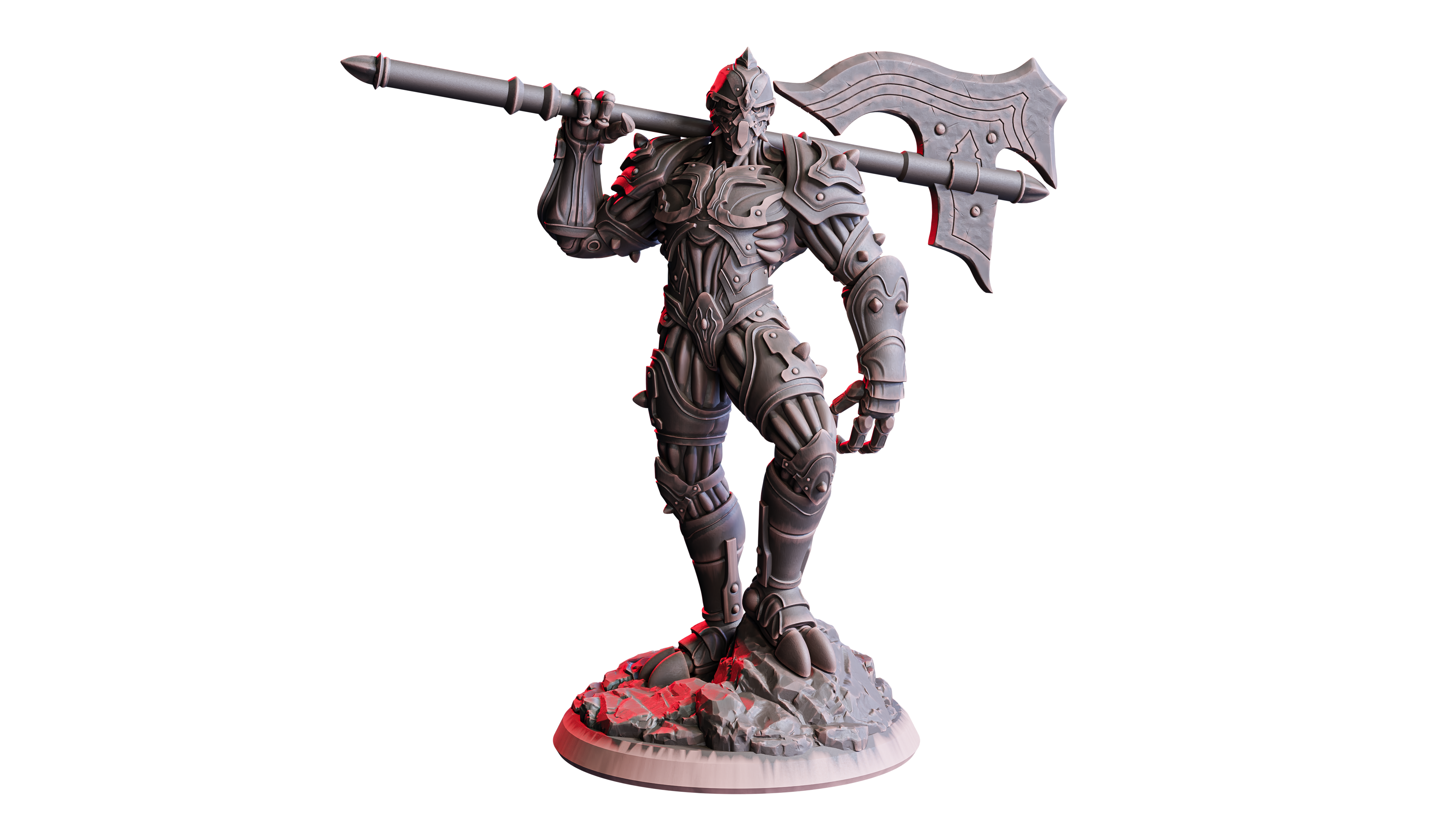 Axus, Forgeborn Barbarian — Flesh of Gods