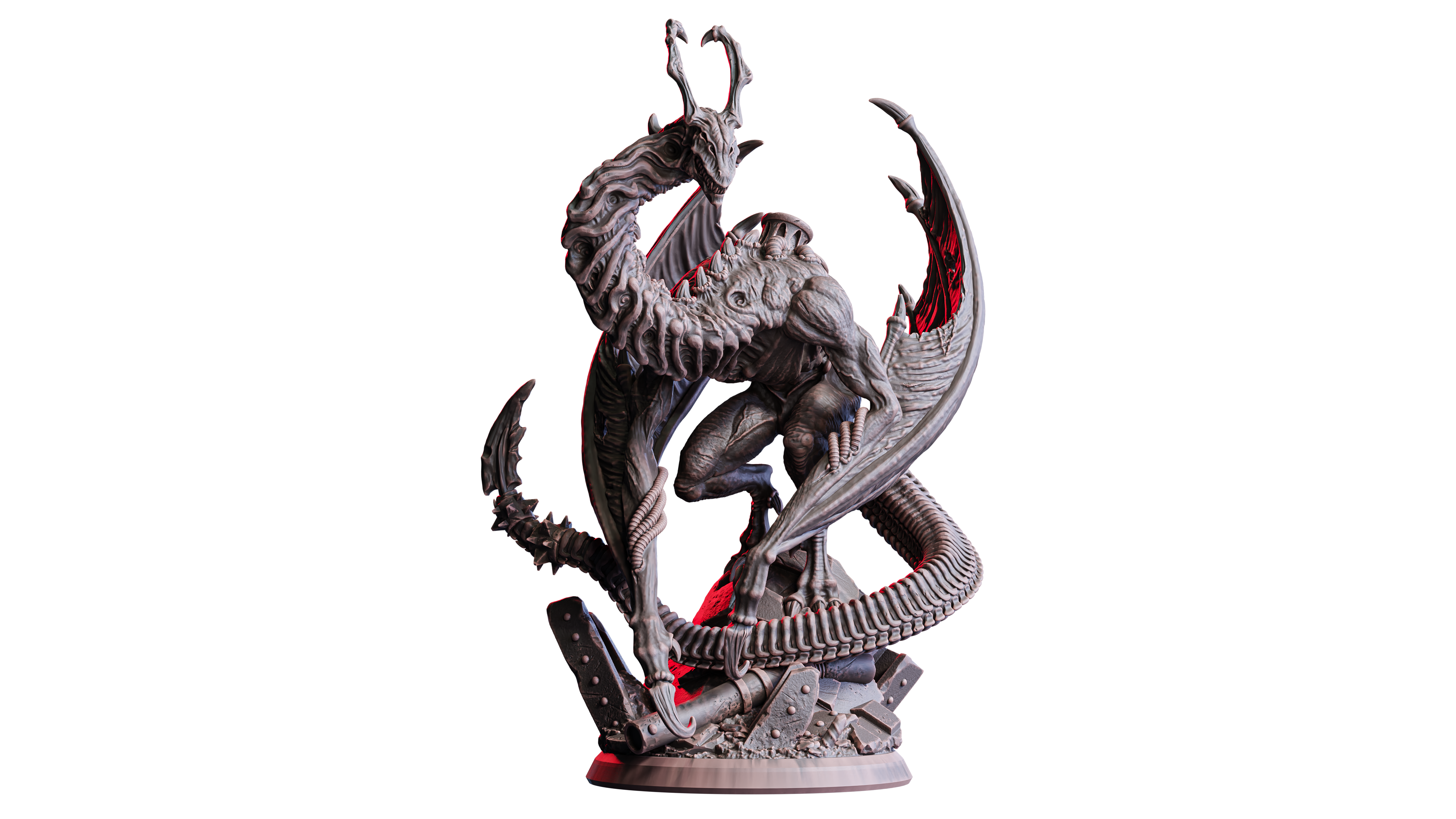 Necrotech Wyvern — Flesh of Gods