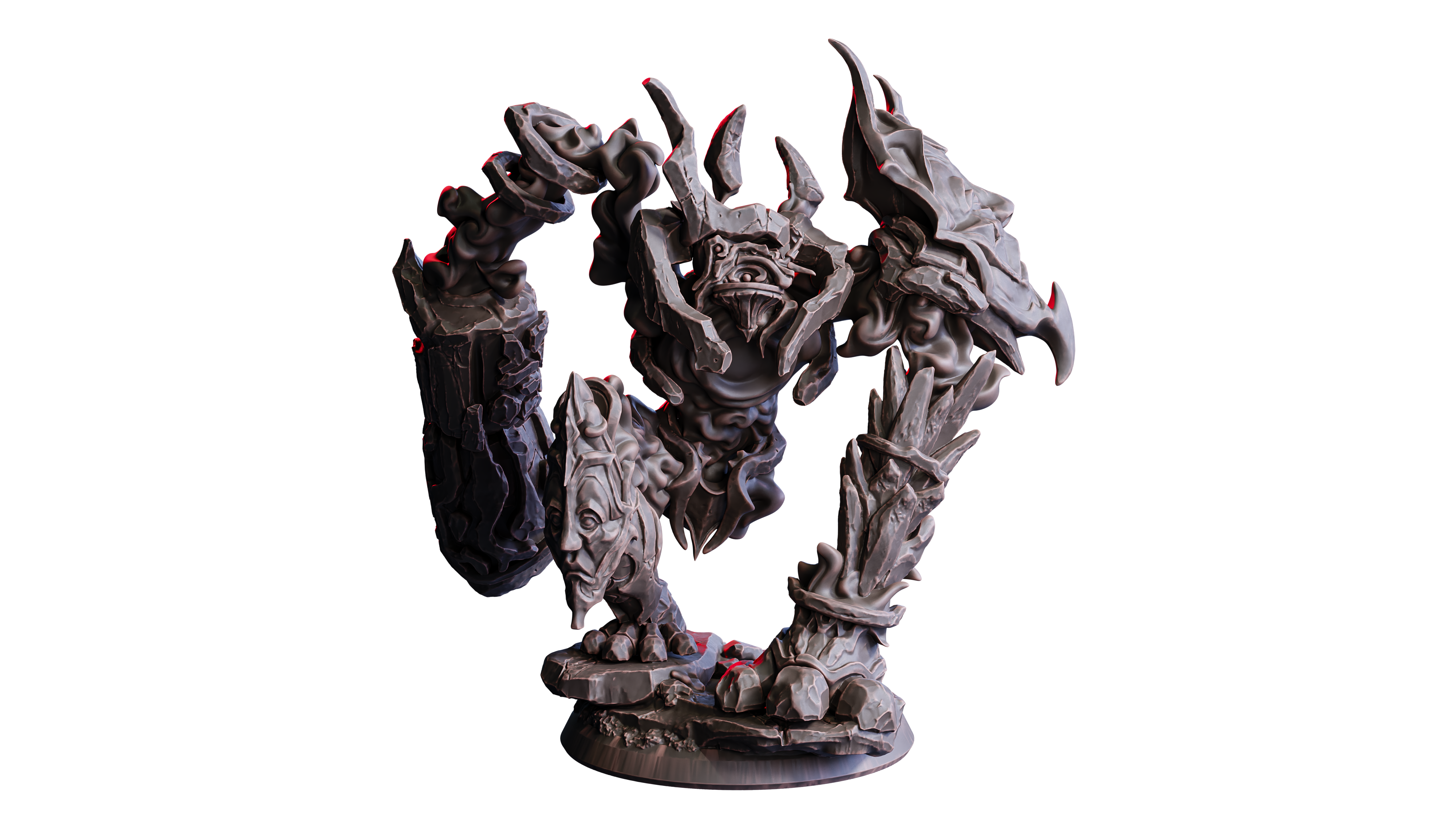 Fractured Golem — Flesh of Gods