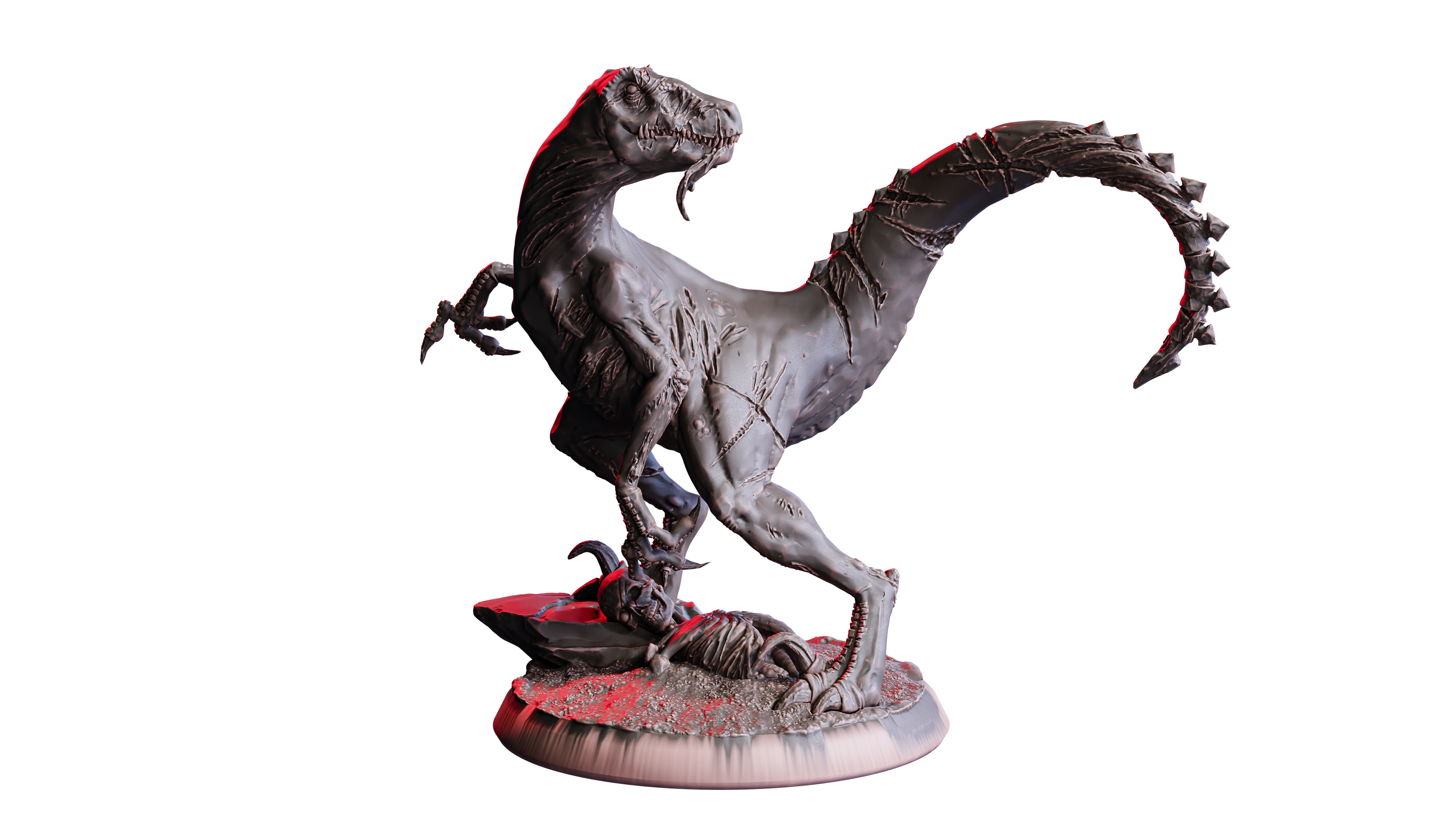 Mutated Raptor — Flesh of Gods