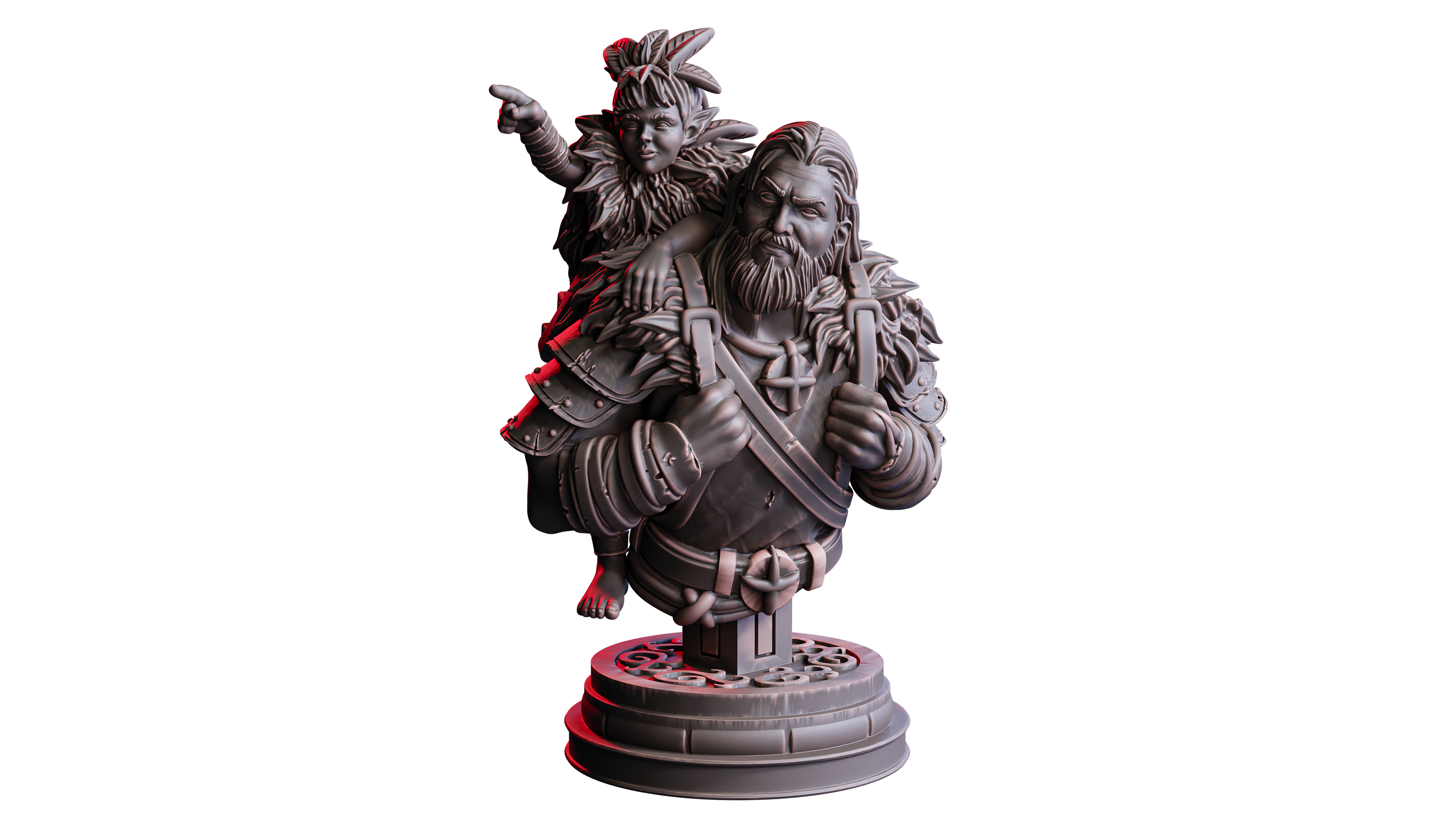 Andreyev, Watchful Warrior (Bust) — Flesh of Gods