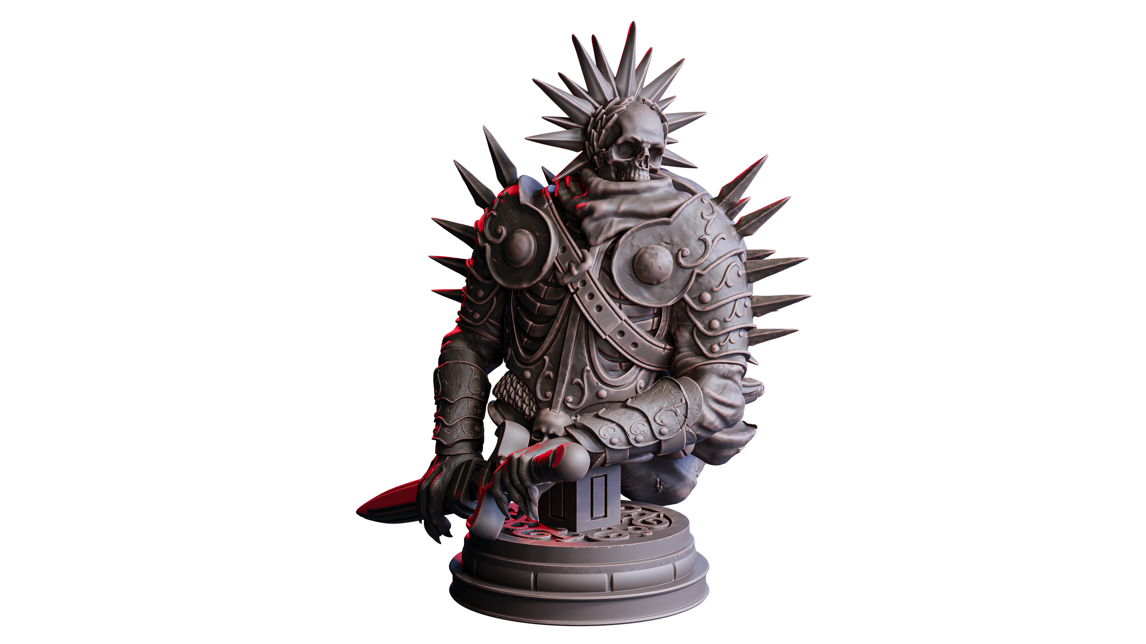 Eirik, Undead Hero (Bust) — Flesh of Gods