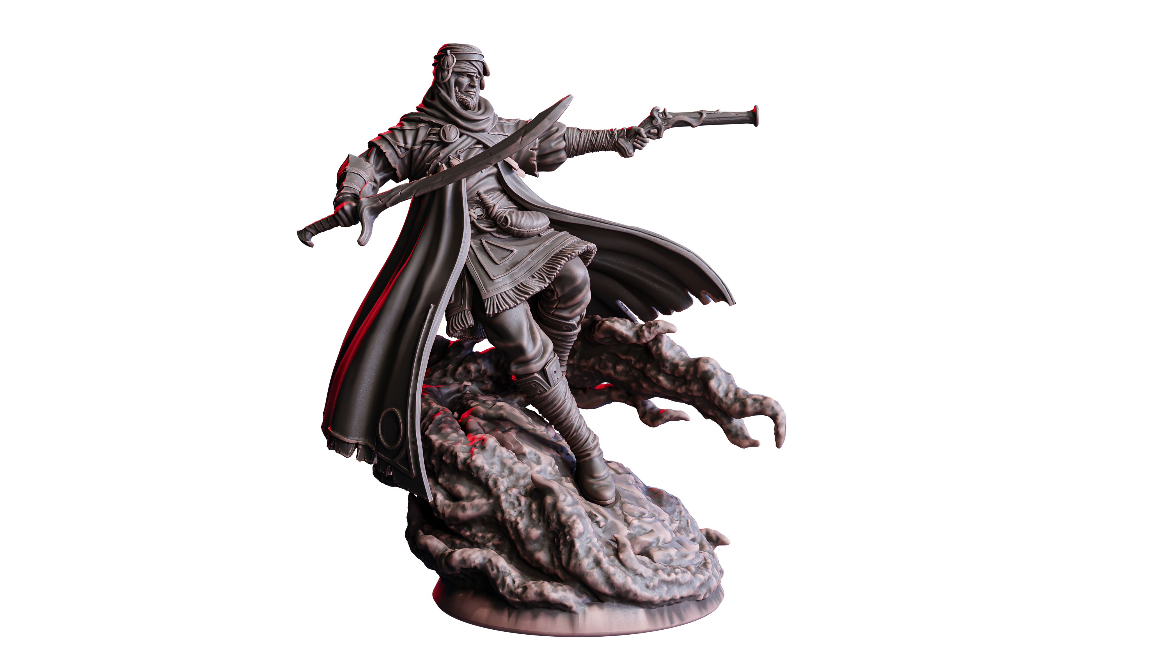 Shando, Gunblade Fury — Flesh of Gods