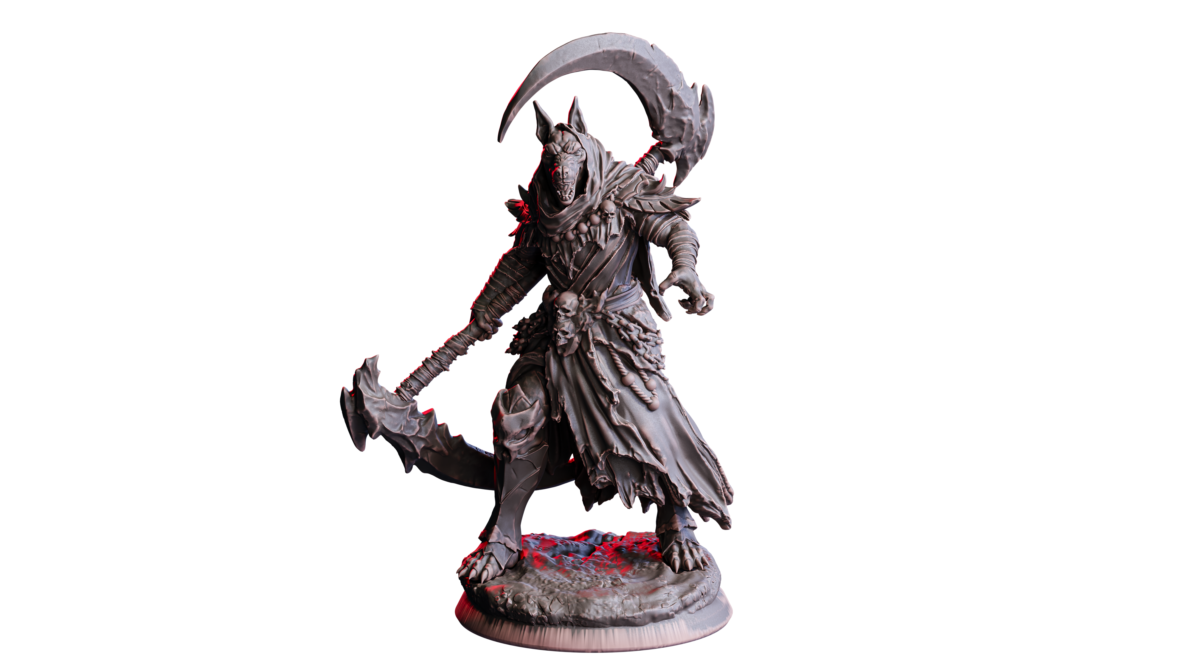 Desert Beastfolk Assassin — Flesh of Gods