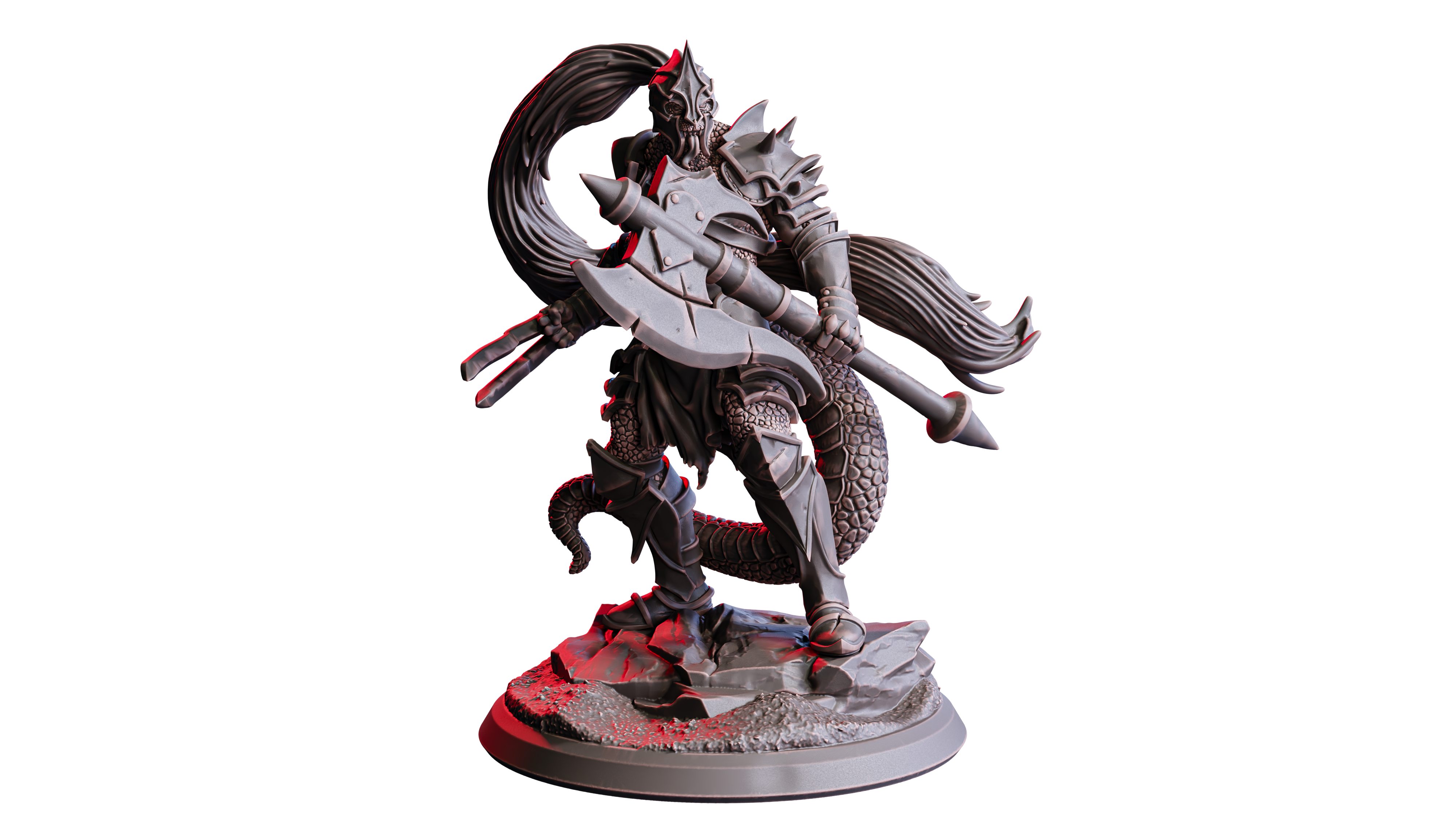 Murax, Cursed Serpent Knight — Flesh of Gods