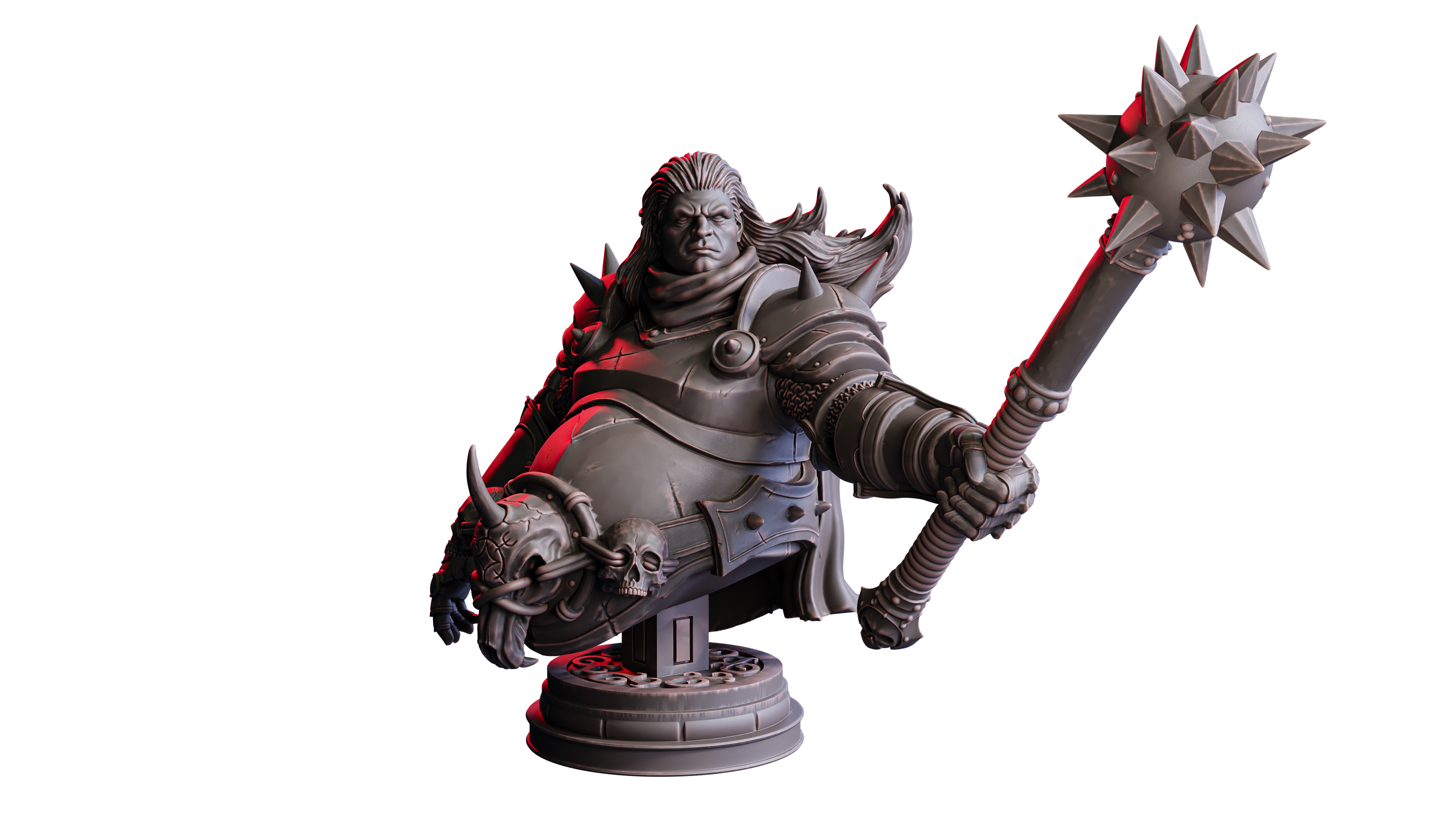 Baron of the Wastelands (Bust) — Flesh of Gods