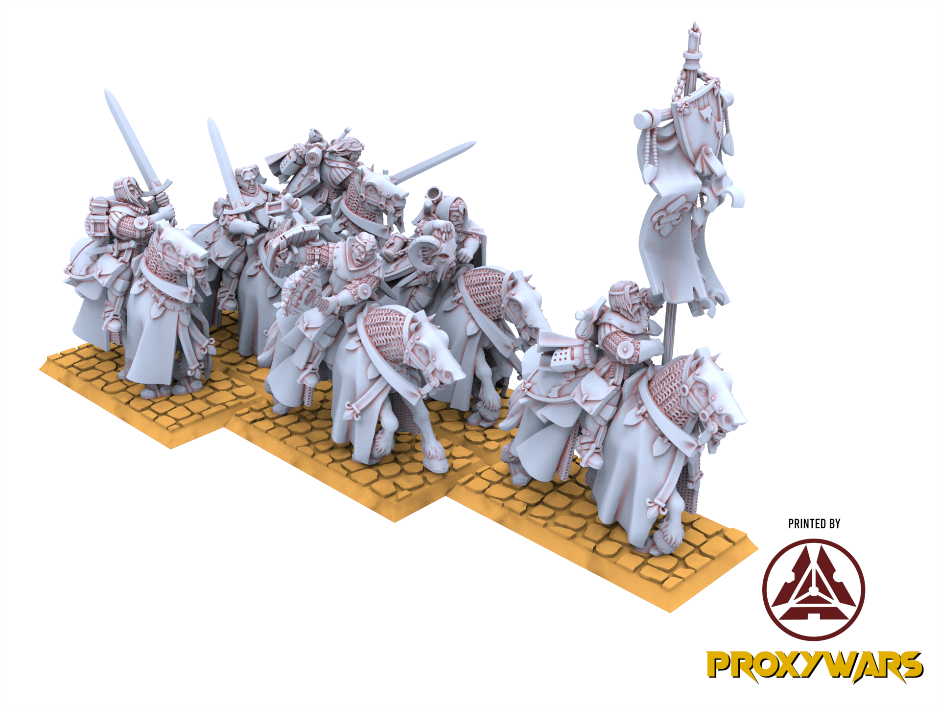 Artusritter - Questritter von Gallia, für Oldhammer, König der Kriege, 9. Zeitalter