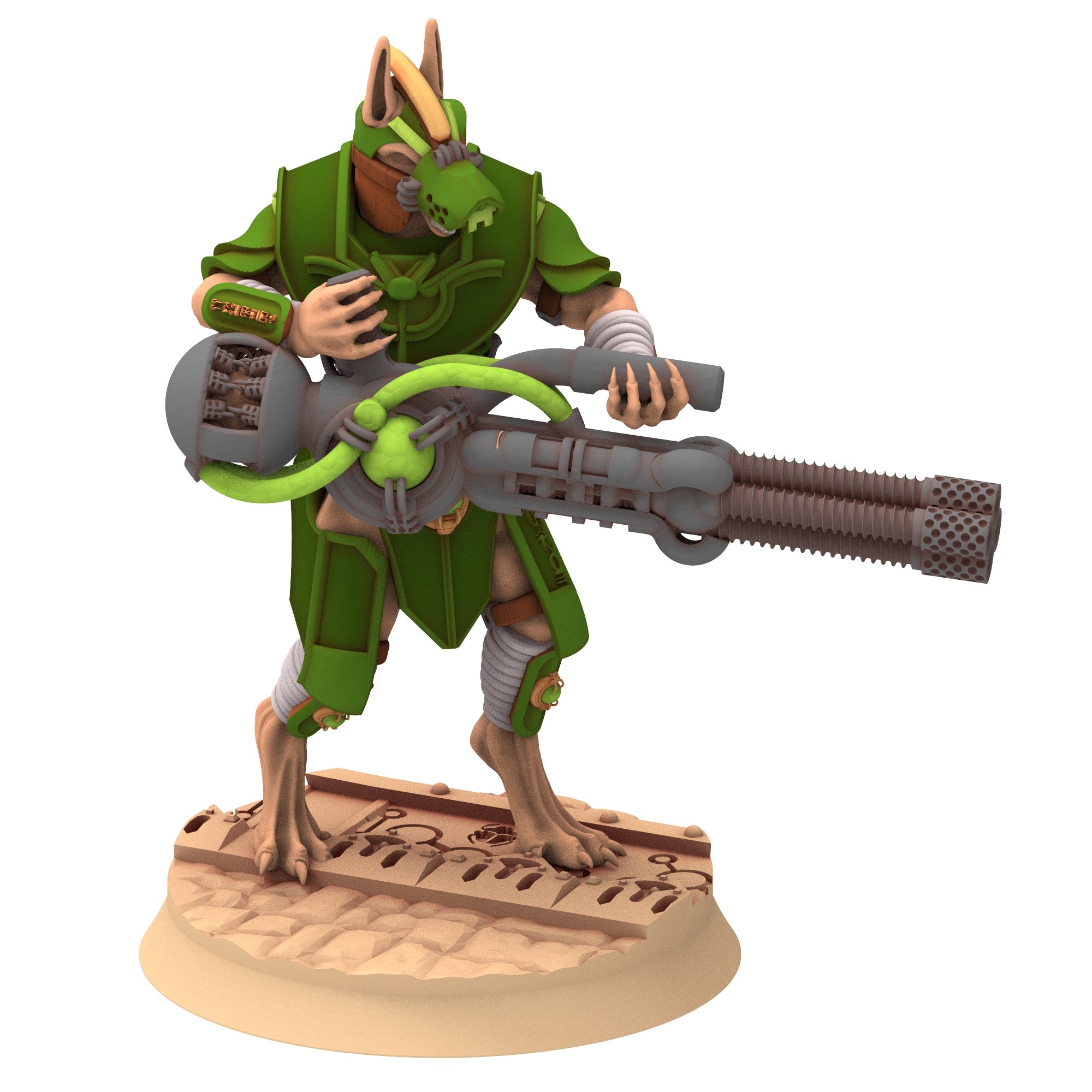 Ta-Khefet - Sekhmet | Heavy Automatic Plasma Rifles - Greanan Infantry