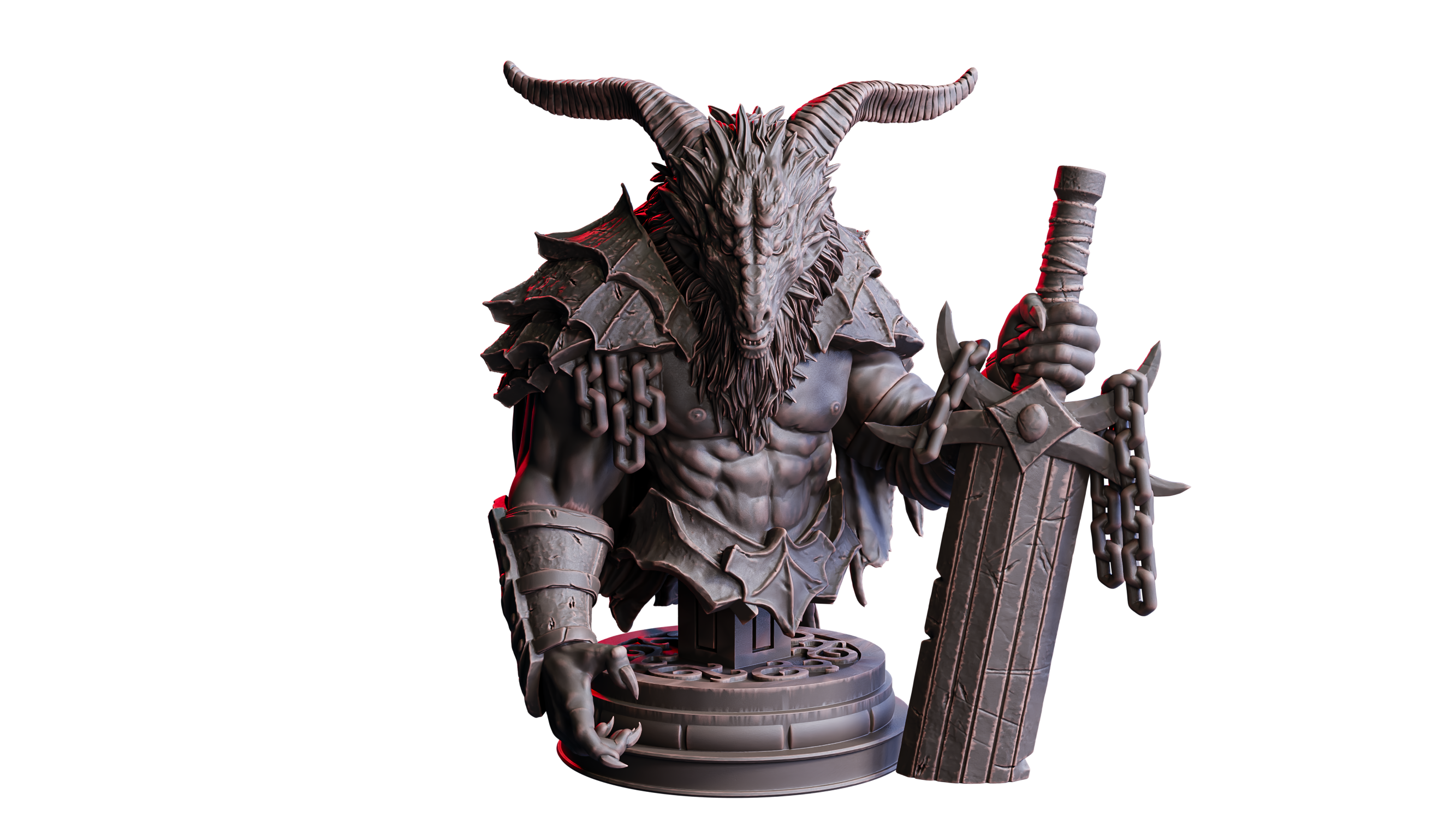 Sigurth, Demon God Knight (Bust) — Flesh of Gods