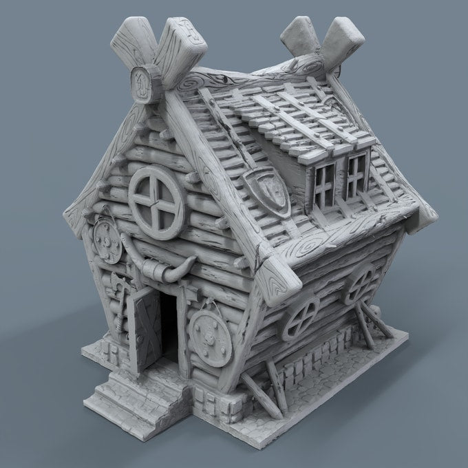 Viking Village - Your Own Norse Settlement! - x11 Buildings