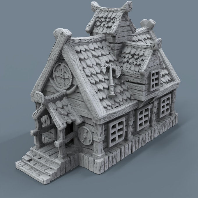 Viking Village - Your Own Norse Settlement! - x11 Buildings