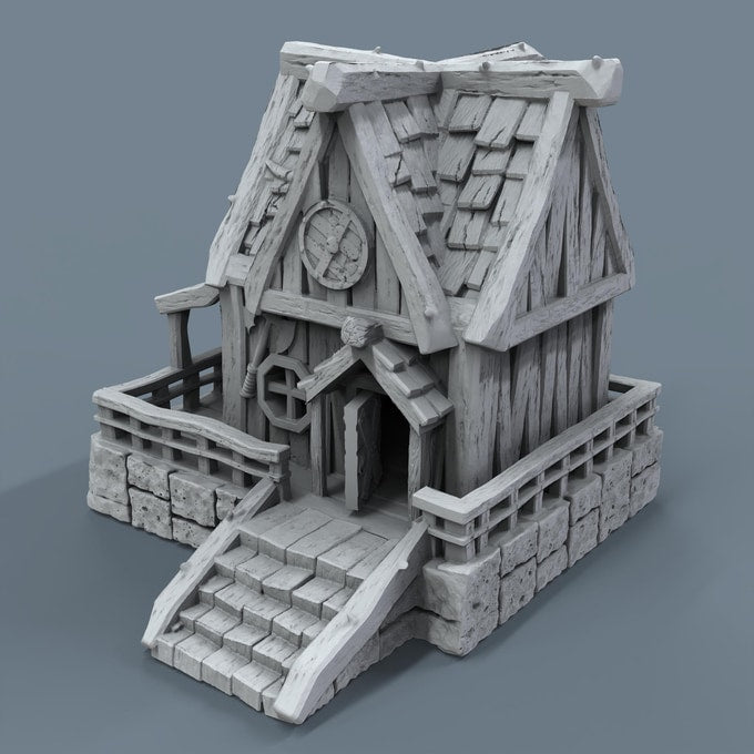 Viking Village - Your Own Norse Settlement! - x11 Buildings