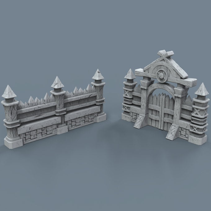 Viking Village - Your Own Norse Settlement! - x11 Buildings