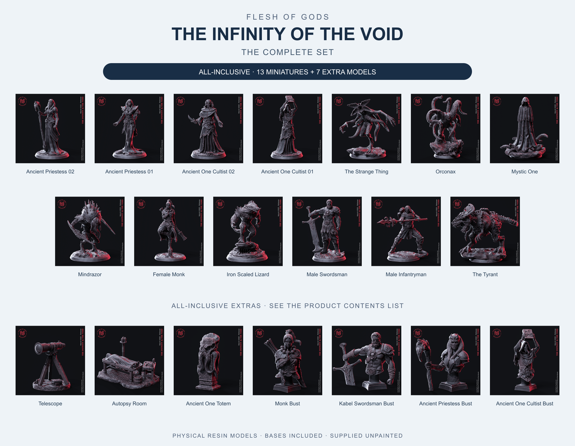 The Infinity of the Void - The Complete Set - Flesh of Gods — All-Inclusive