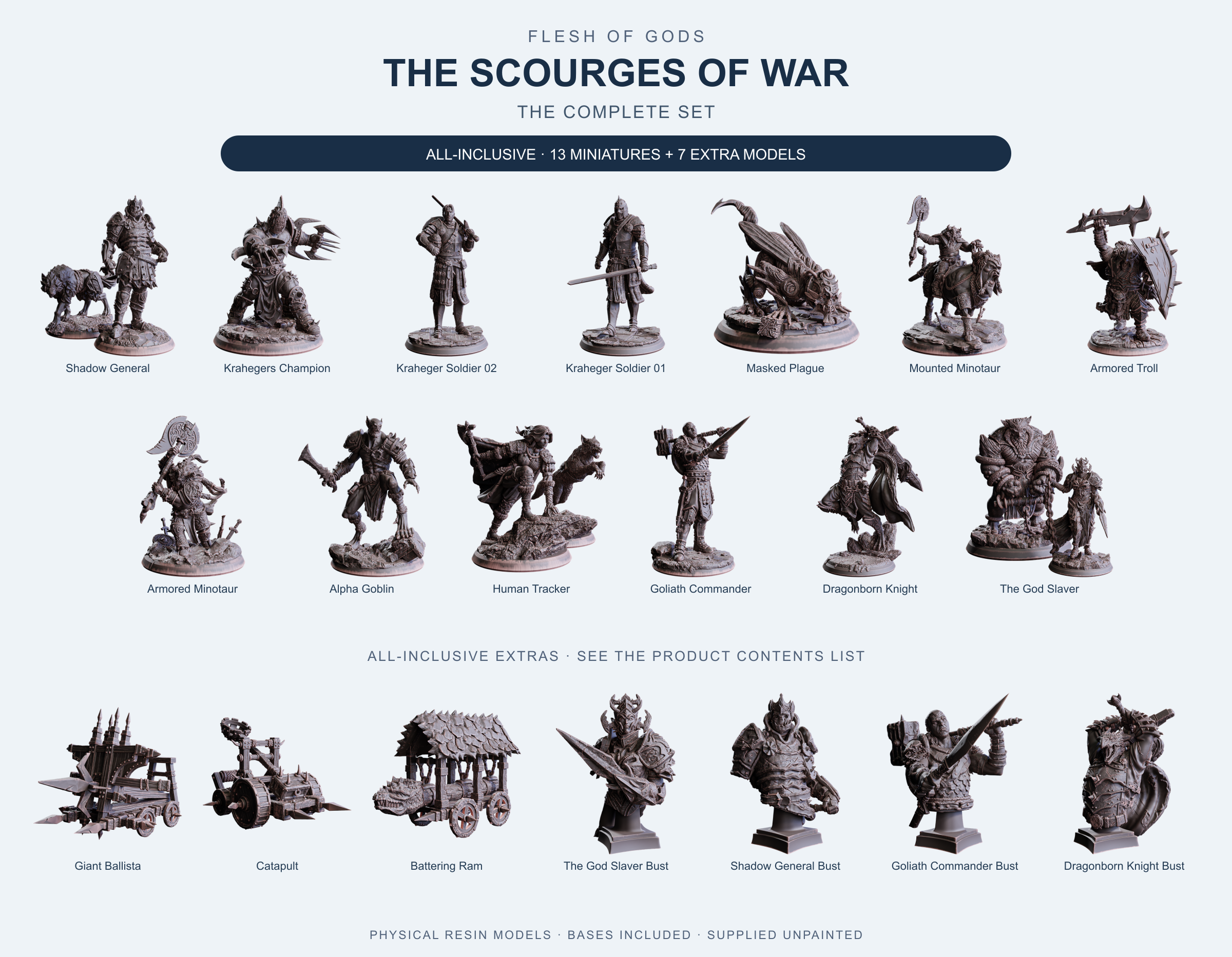 The Scourges of War - The Complete Set - Flesh of Gods — All-Inclusive