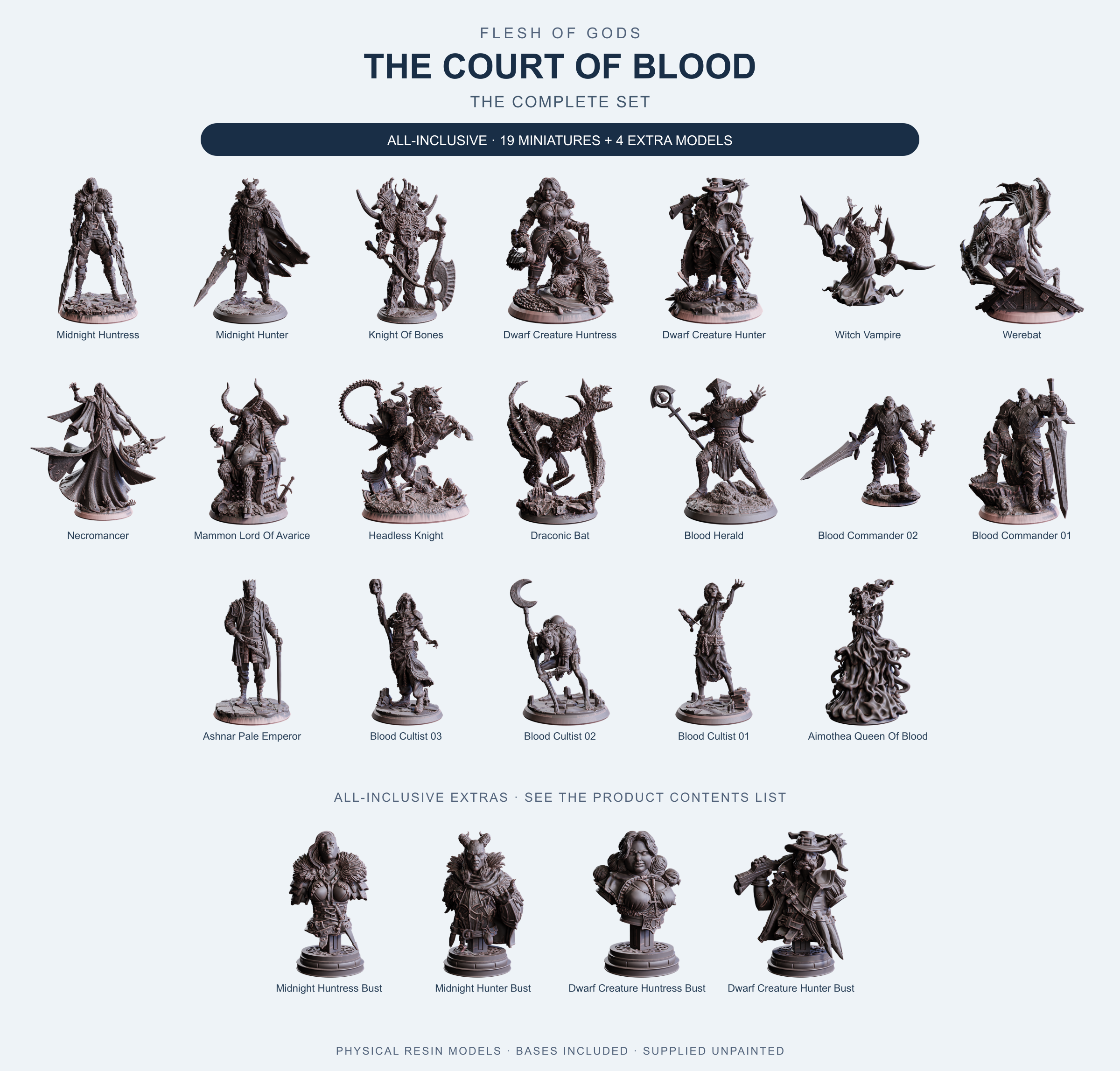 The Court of Blood - The Complete Set - Flesh of Gods — All-Inclusive